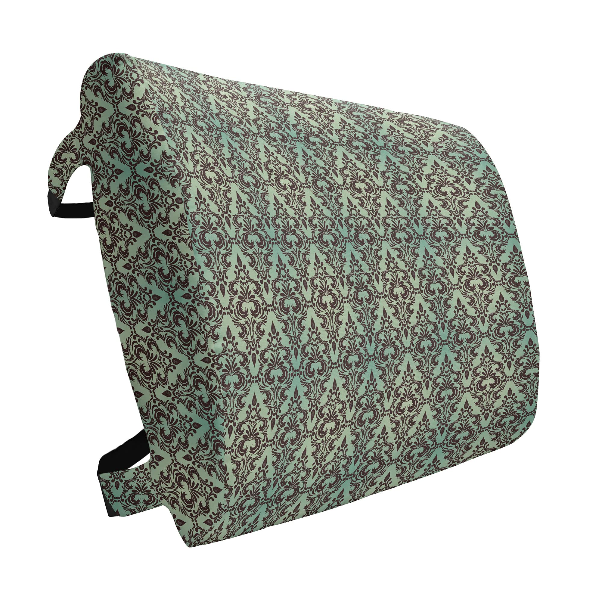 Ambesonne Lumbar Support Pillow - High Density Foam Back Cushion for Office Chair & Car Seat, 14