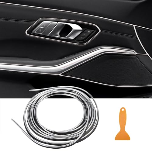 Car Trim Strip 10M-Silver
