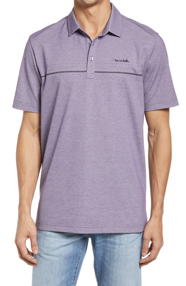 TravisMathew Men's Warp Drive Performance Polo Shirt - Moisture-Wicking Golf & Casual Wear for Men