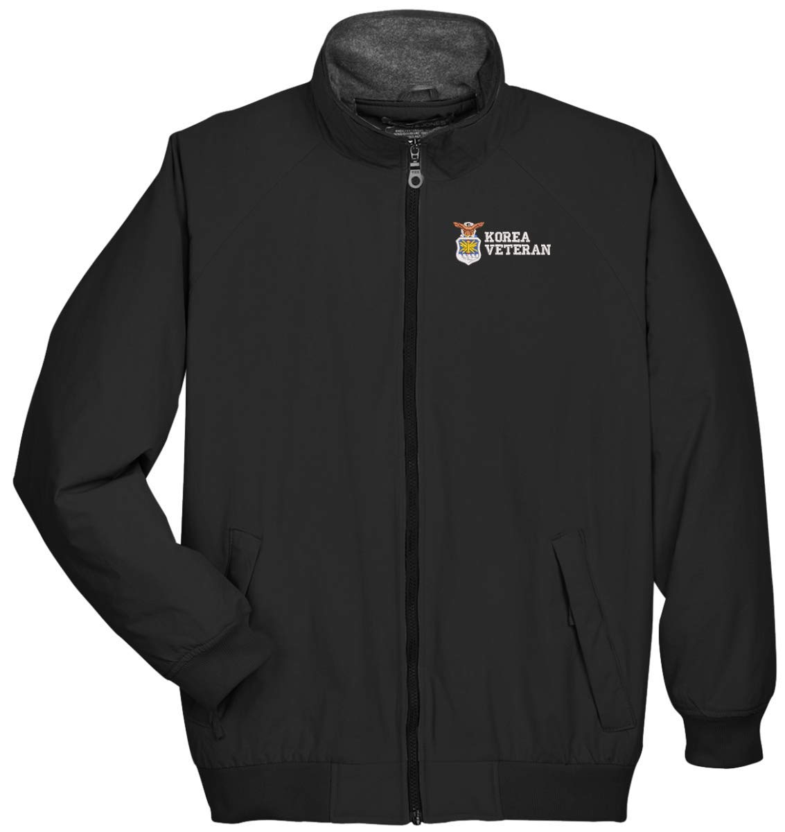 MilitaryBest U.S. Air Force Korea Veteran 3-Season Jacket - Windproof & Waterproof Tactical Coat for Outdoor Adventures, Hiking & Camping