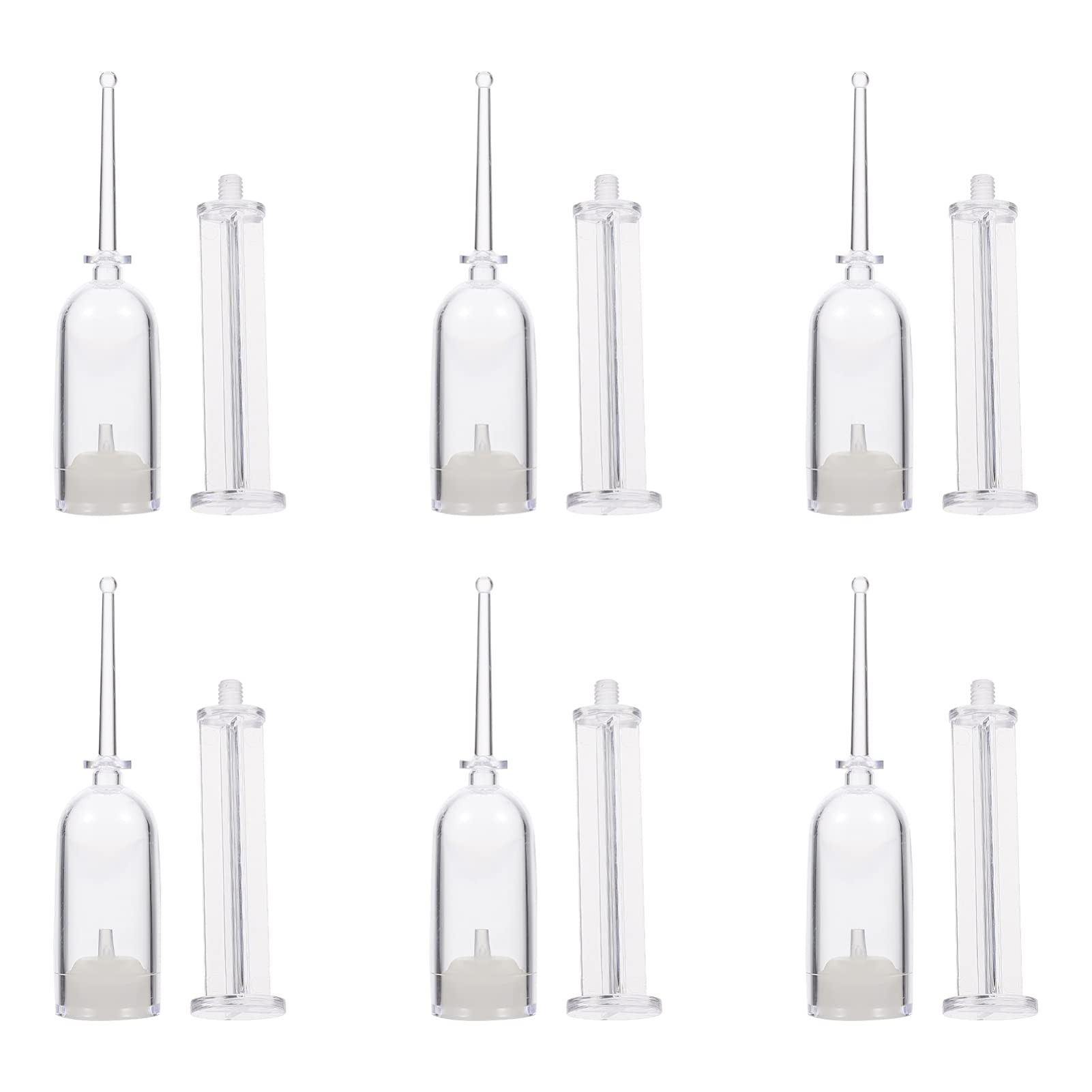 OSALADI 5ml Clear Mini Glass Perfume Bottles Set - Travel Size Sample Vials with Dropper & Lid for Essential Oils, Fragrances & DIY Beauty - Perfect for Travel, Gifts & Home Organization