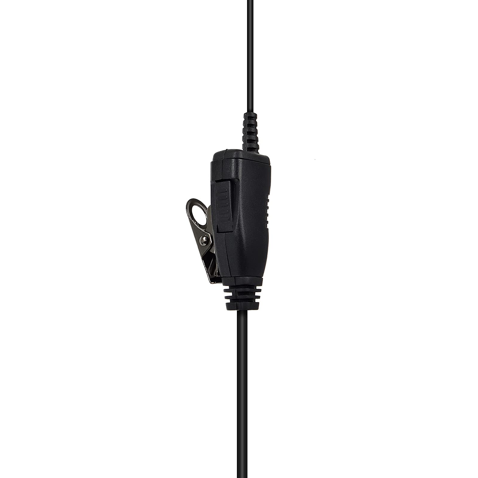 4 Pack HYS Motorola DP1400 CP040 GP88 GP300 Walkie Talkie Security Earpiece with Mic - C-Shape Headset for Construction, Security & Event Staff Communication