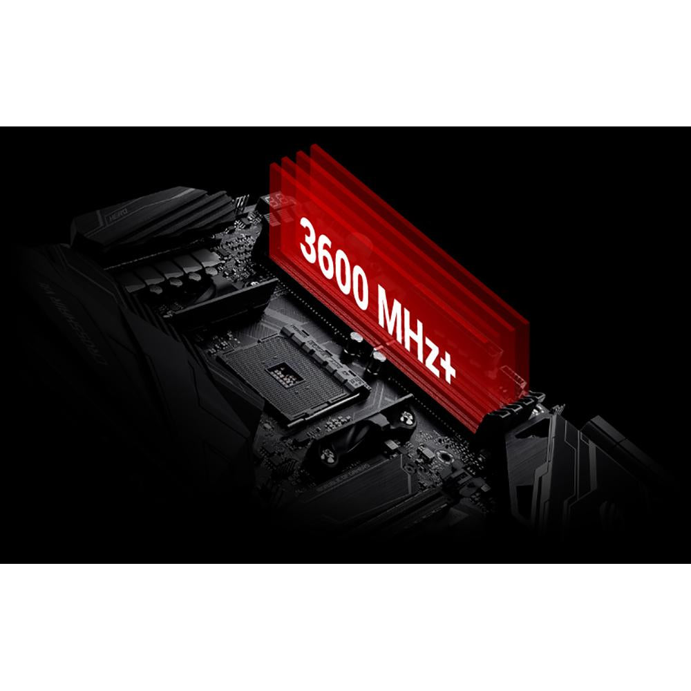 ASUS ROG Crosshair VII Hero Wi-Fi Motherboard - AMD AM4 Socket, ATX Gaming Motherboard with WiFi, RGB Lighting | Perfect for High-Performance Gaming PCs and Streaming Setups