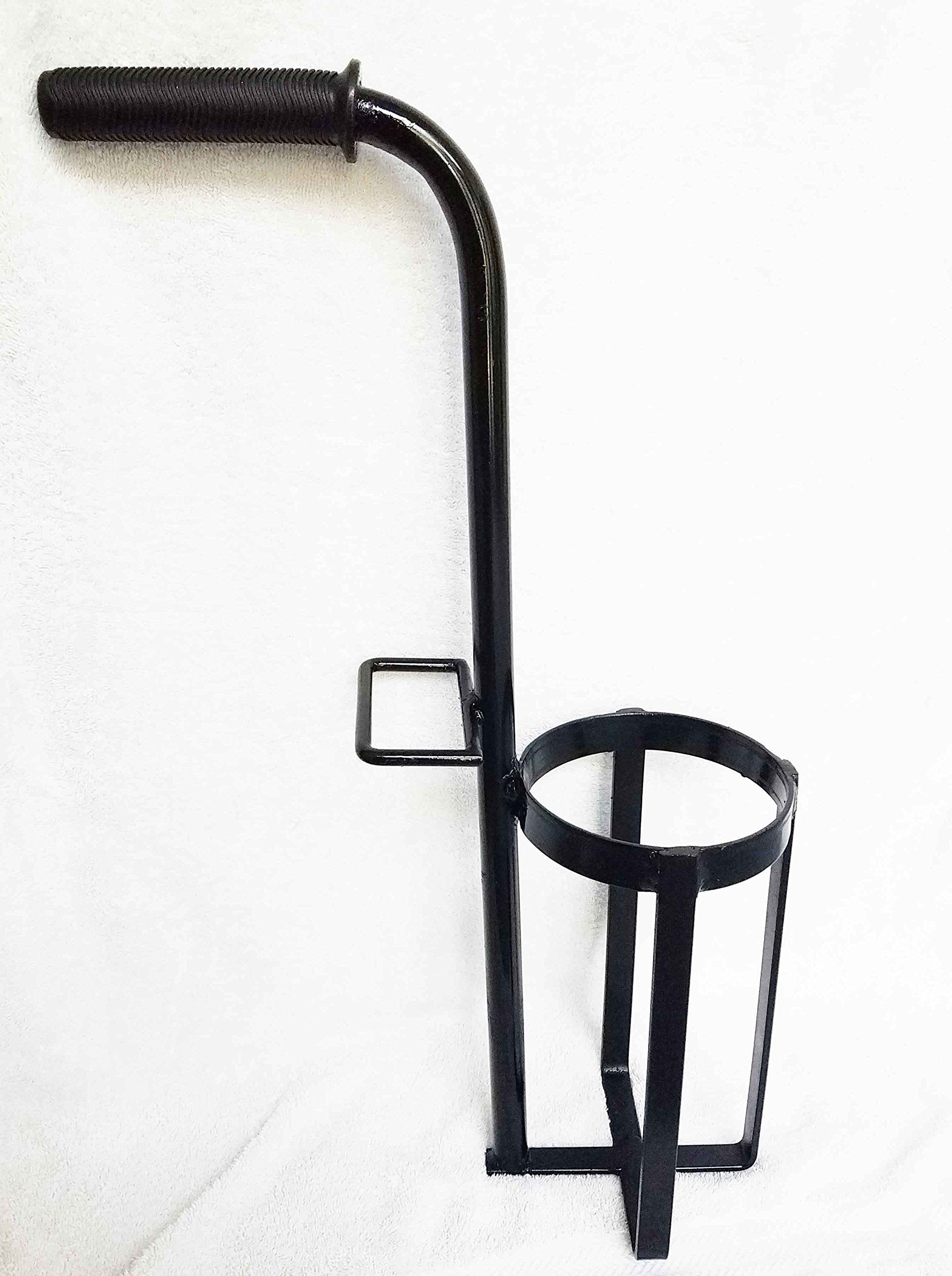 20CF Nitrogen Tank Carry Stand - Portable & Durable Gas Cylinder Holder for Welding, Medical, and Industrial Use
