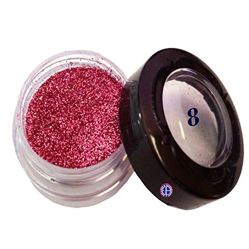 Magenta Eye & Face Shimmer - Hypoallergenic Eye Lobe Accessories for Party, Cosplay & Special Occasions | Long-Lasting Makeup Glitter for Festive Looks