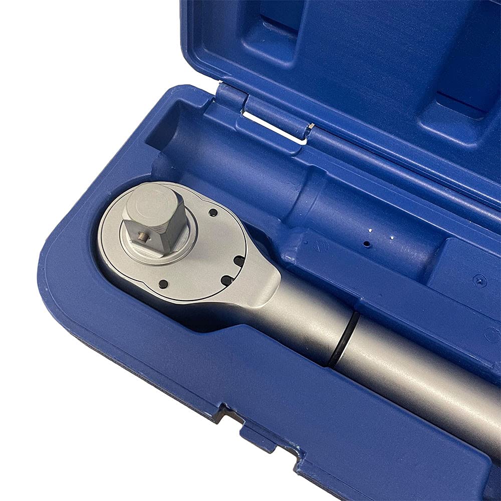 PROLINEMAX 1 Inch Square Drive Click Type Adjustable Torque Wrench 300-900 Ft/Lbs - Perfect for Automotive Repair, Industrial Maintenance & Heavy Equipment Assembly