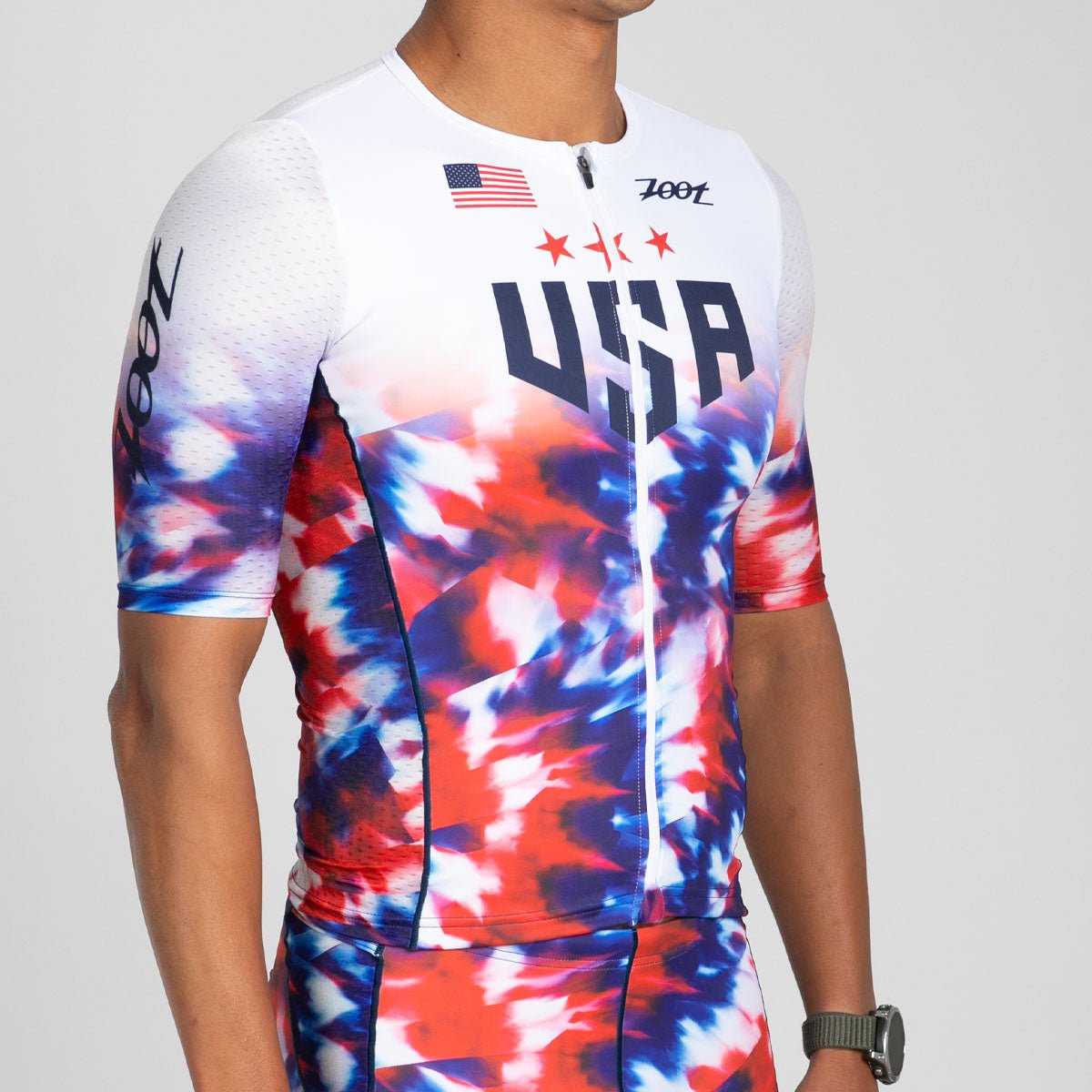Men's Limited Edition Tri Aero Jersey - Breathable Cycling Shirt for Road & Mountain Biking | Freedom Design for Comfort & Performance