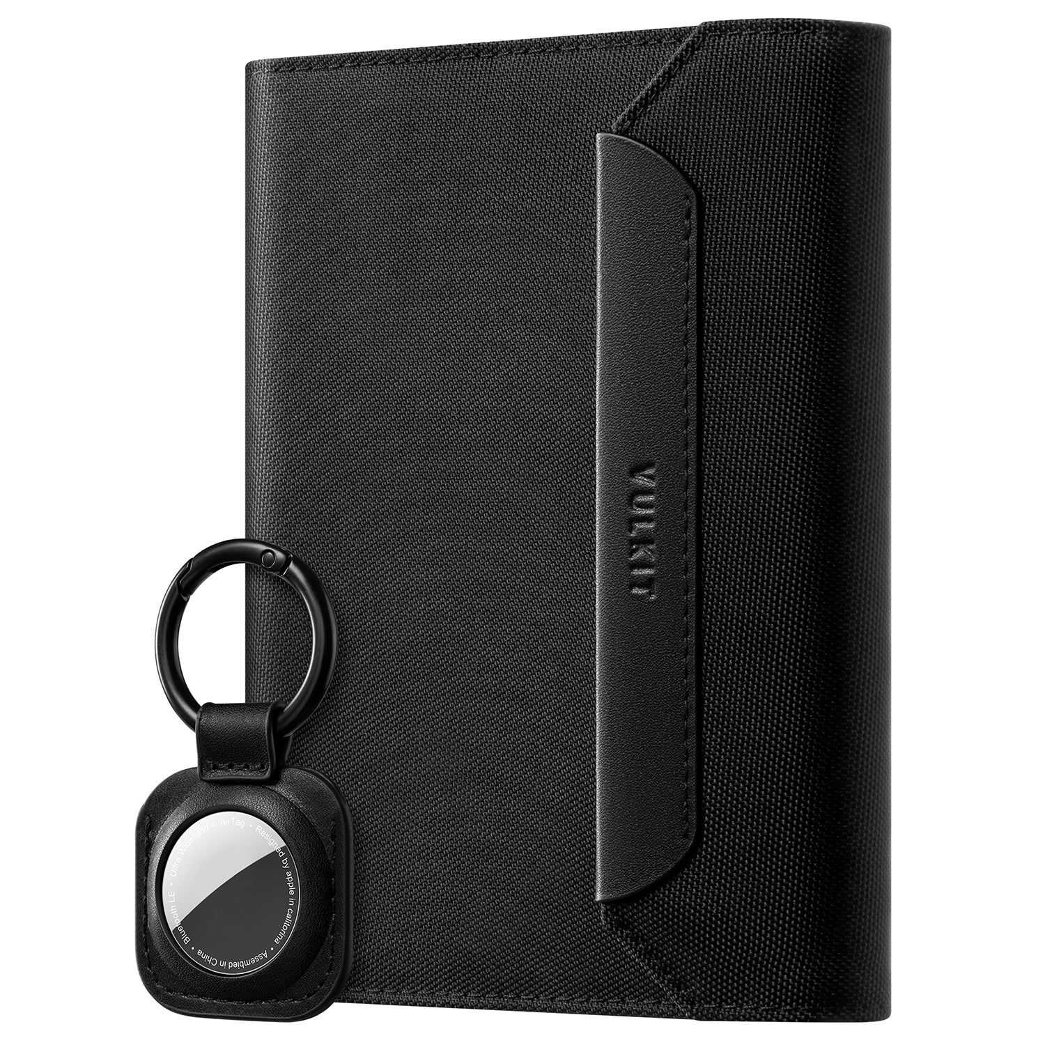 VPW104 RFID Blocking Passport Card Holder - Secure Travel Wallet with Magnetic Closure & Removable AirTag Slot (Airtag Not Included) | Perfect for International Trips, Business Travel & Identity Protection