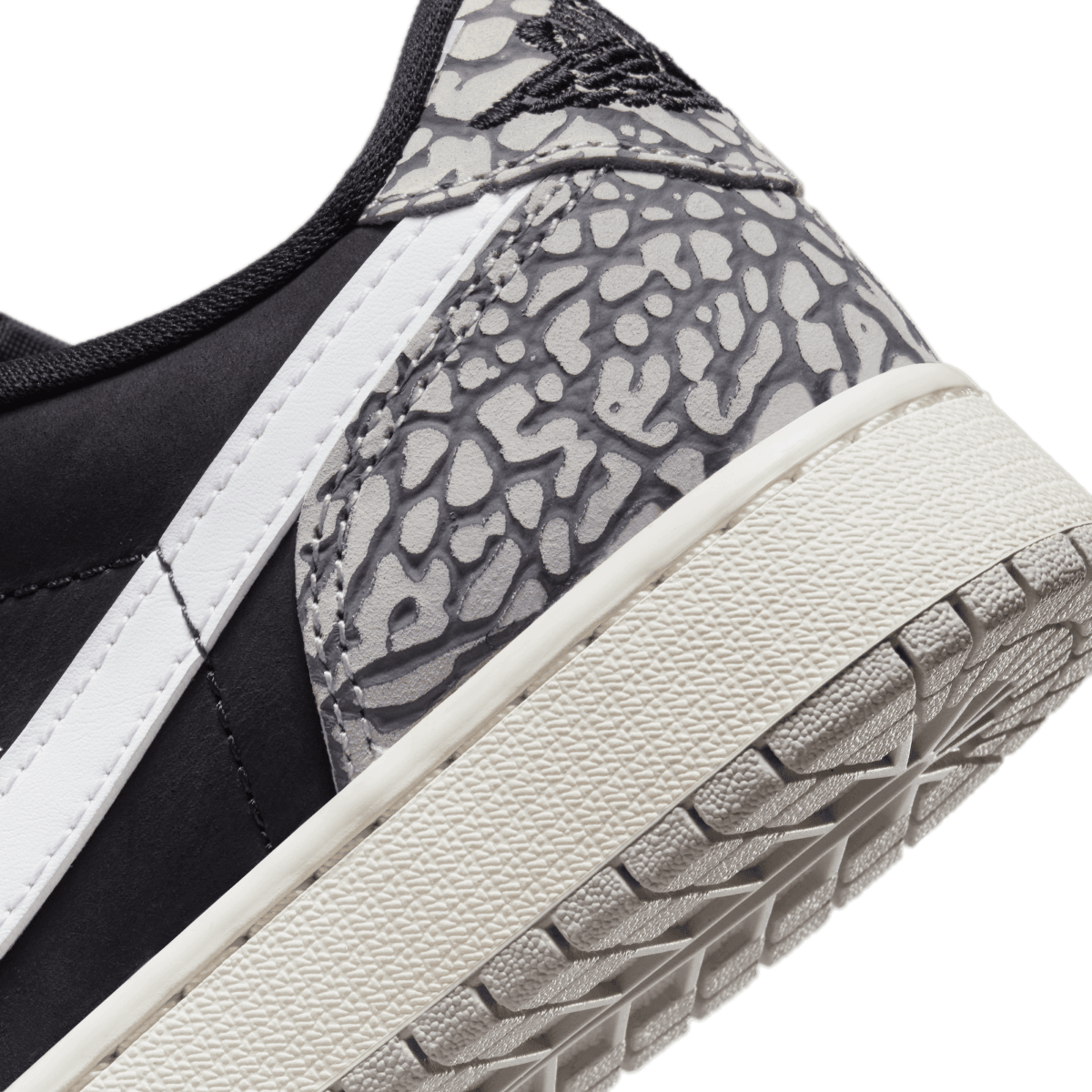 Air Jordan 1 Retro Low OG 'Black Elephant' Kids Basketball Shoes - Stylish Sneakers for Boys & Girls - Perfect for School, Sports & Casual Wear