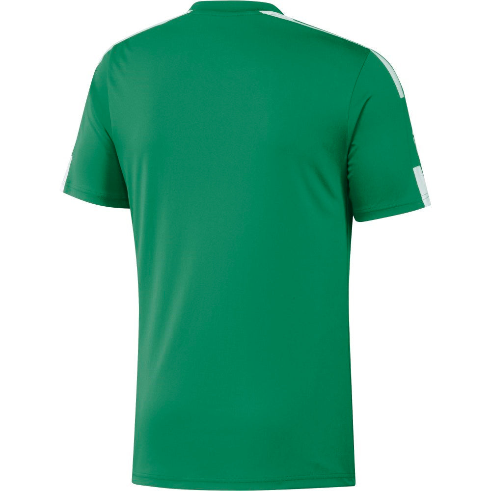Adidas Adult Squadra 21 Soccer Jersey - Green & White Stripe Athletic Shirt for Men & Women | Perfect for Training, Matches & Fan Wear