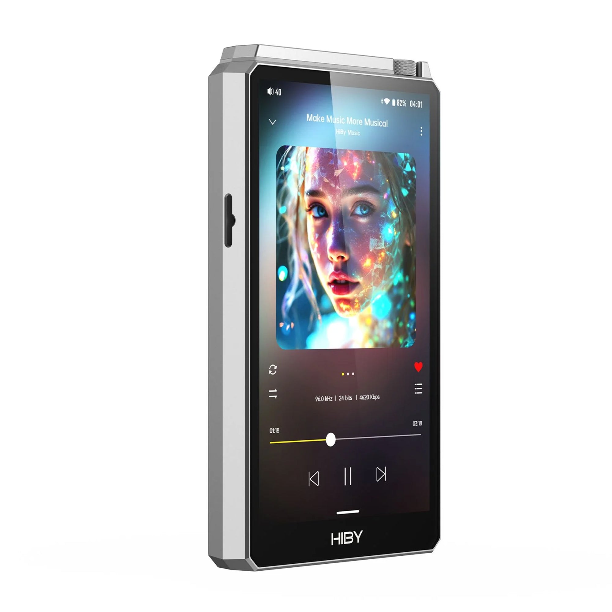 HiBy R6 III 2025 Hi-Res Audio Portable Music Player with Dual ES9038Q2M DAC - Perfect for Travel, Gym & Audiophile Listening
