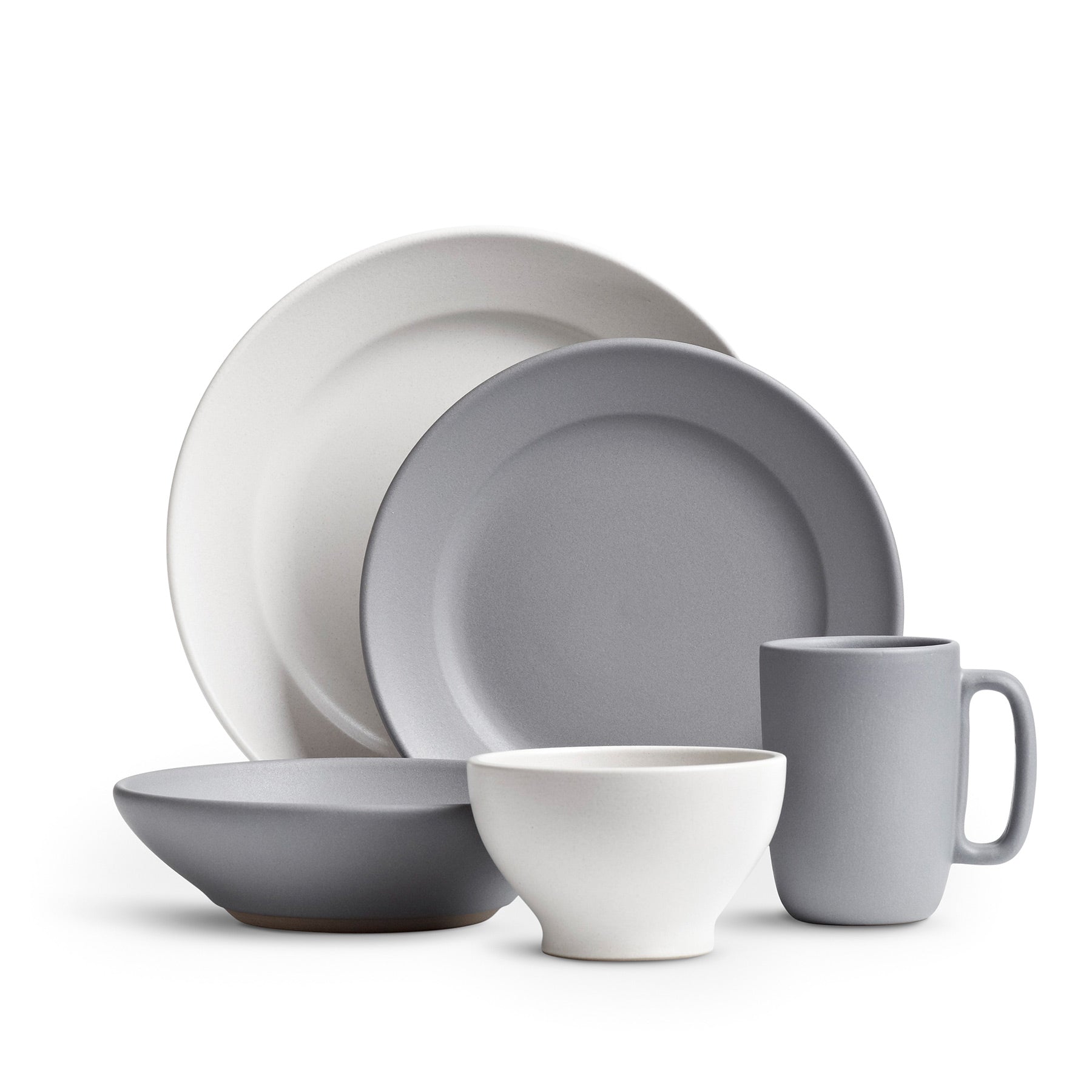 Premium Peralta 16-Piece Dinnerware Set - Elegant Porcelain Plates, Bowls & Mugs - Perfect for Family Dinners, Parties & Restaurant Use