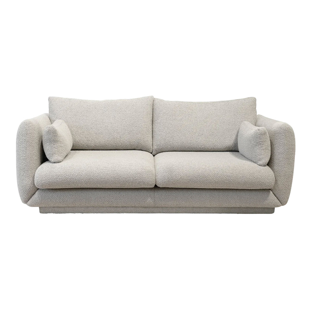 Bloom 2-Seater Sofa with Plinth Base - Modern Living Room Furniture for Small Spaces | Perfect for Apartments, Condos & Cozy Homes
