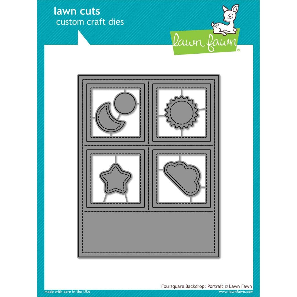 Custom Lawn Cuts Die-Cut Square Backdrop for Photography - LF2065 | Perfect for Portrait Sessions, Baby Showers & Wedding Decorations