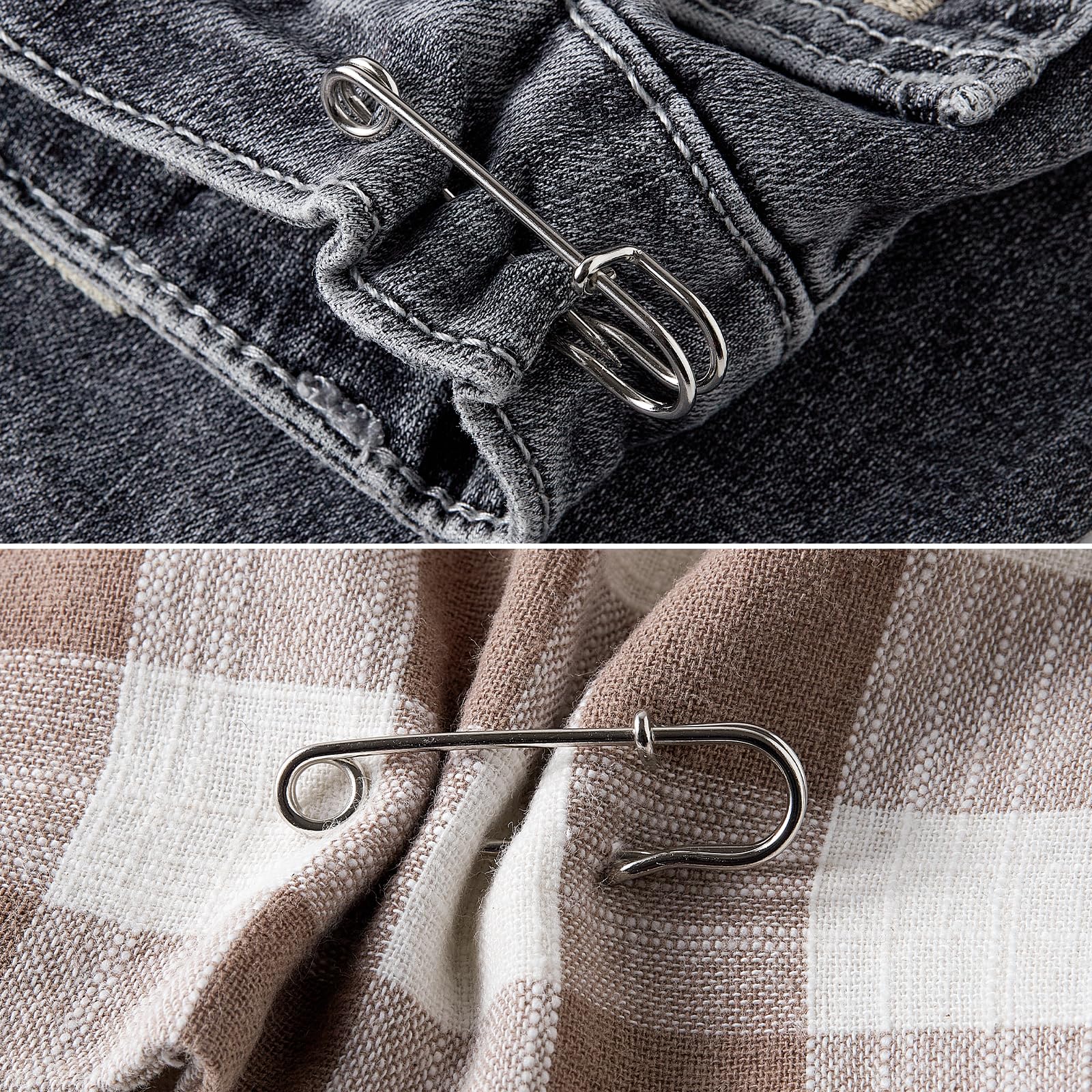 30 Pack Large Safety Pins 2.75