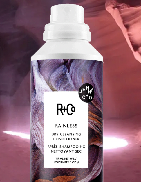 R+Co Rainless Dry Cleansing Conditioner - Waterless Shampoo for All Hair Types | Perfect for Travel, Gym & On-The-Go Hair Care