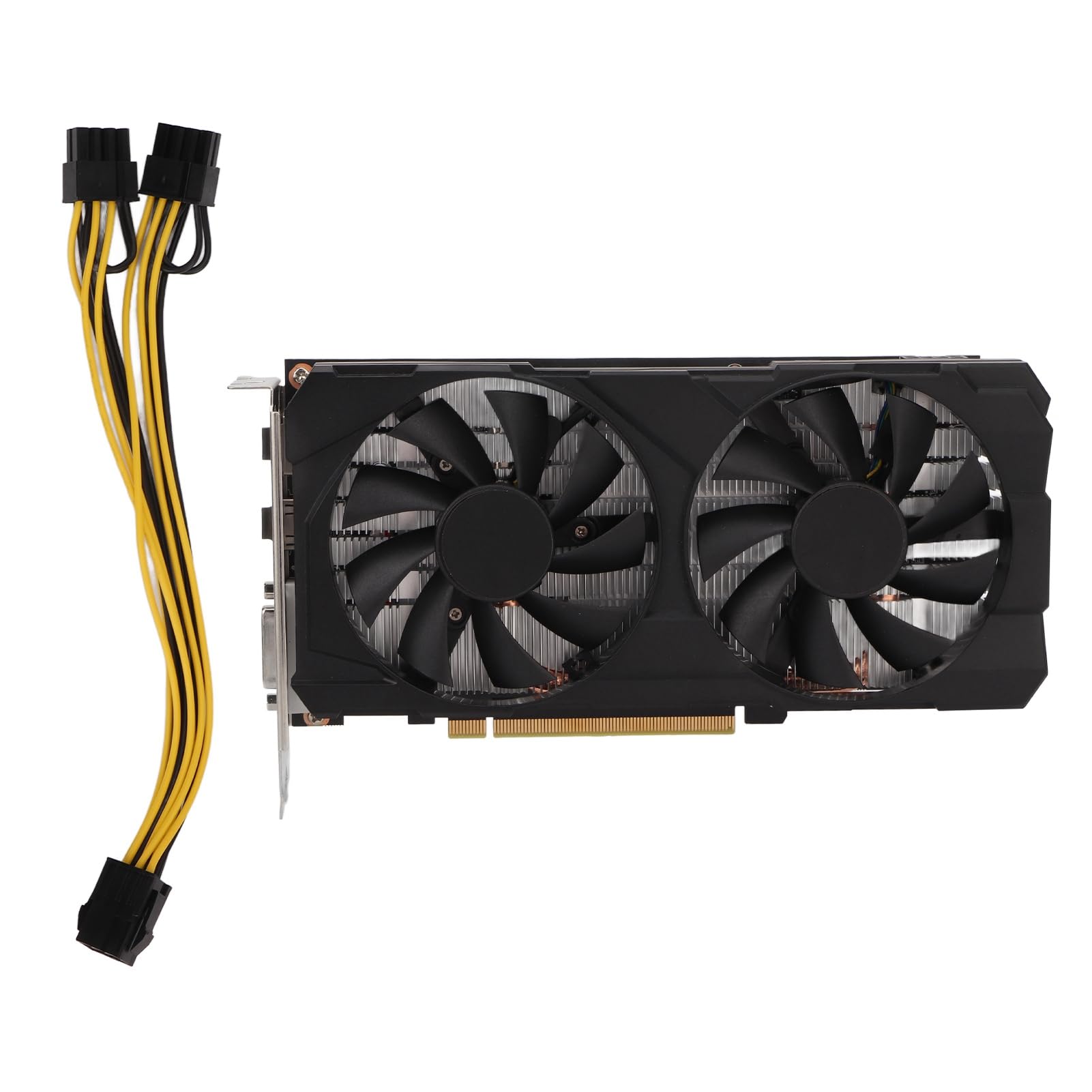GTX 1660 Super Gaming Graphics Card - 6GB GDDR6 192-bit, Dual Fan Cooling, DVI/DP/HDMI Output - Perfect for 1080p Gaming, Video Editing & Streaming