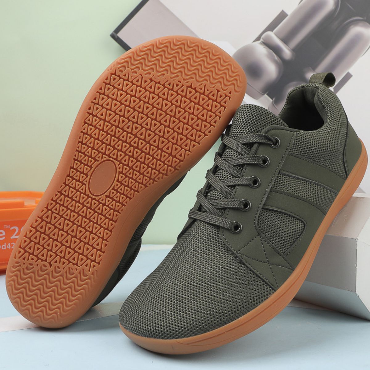 Breathable Mesh Round Toe Sneakers for Women - Lightweight Walking Shoes with Cushioned Insoles - Perfect for Running, Gym Workouts & Casual Wear