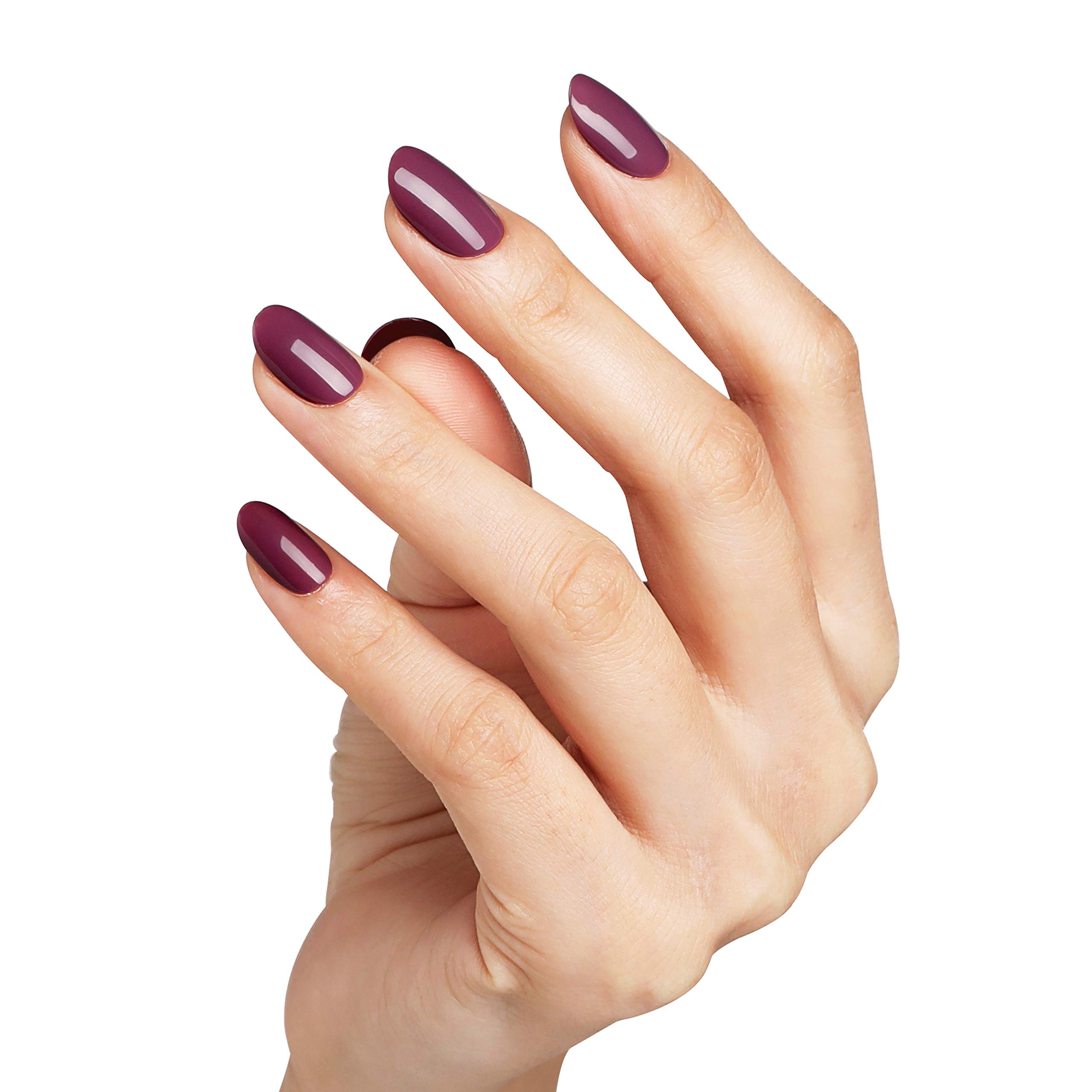 Bluesky Gel Nail Polish - Marvellous Mauve Bsh001 (Dark Purple) | 10ml Long-Lasting Chip-Resistant UV/LED Gel Polish | Perfect for Salon, Home Manicures & Special Occasions