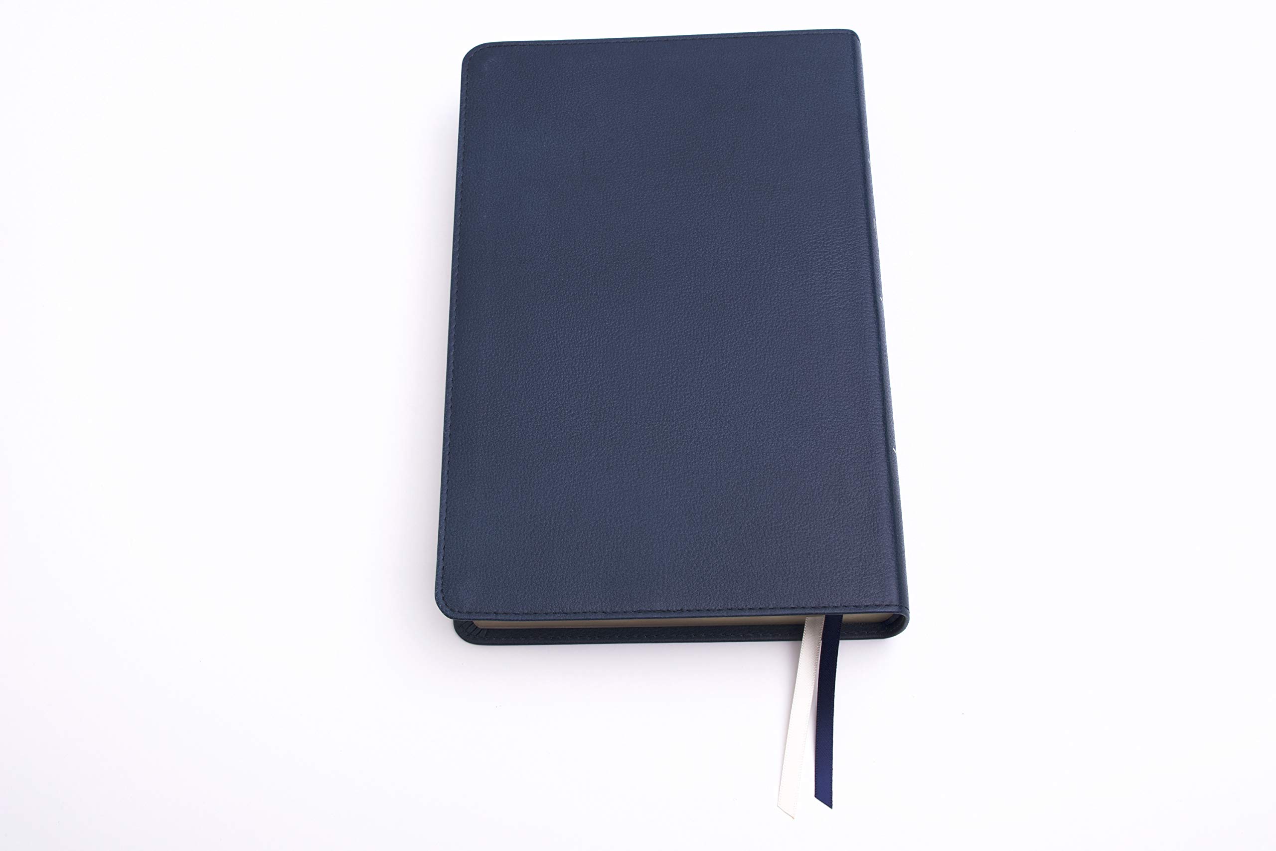 CSB Devotional Bible - Navy Genuine Leather, Devotionals & Journaling for Daily Bible Study