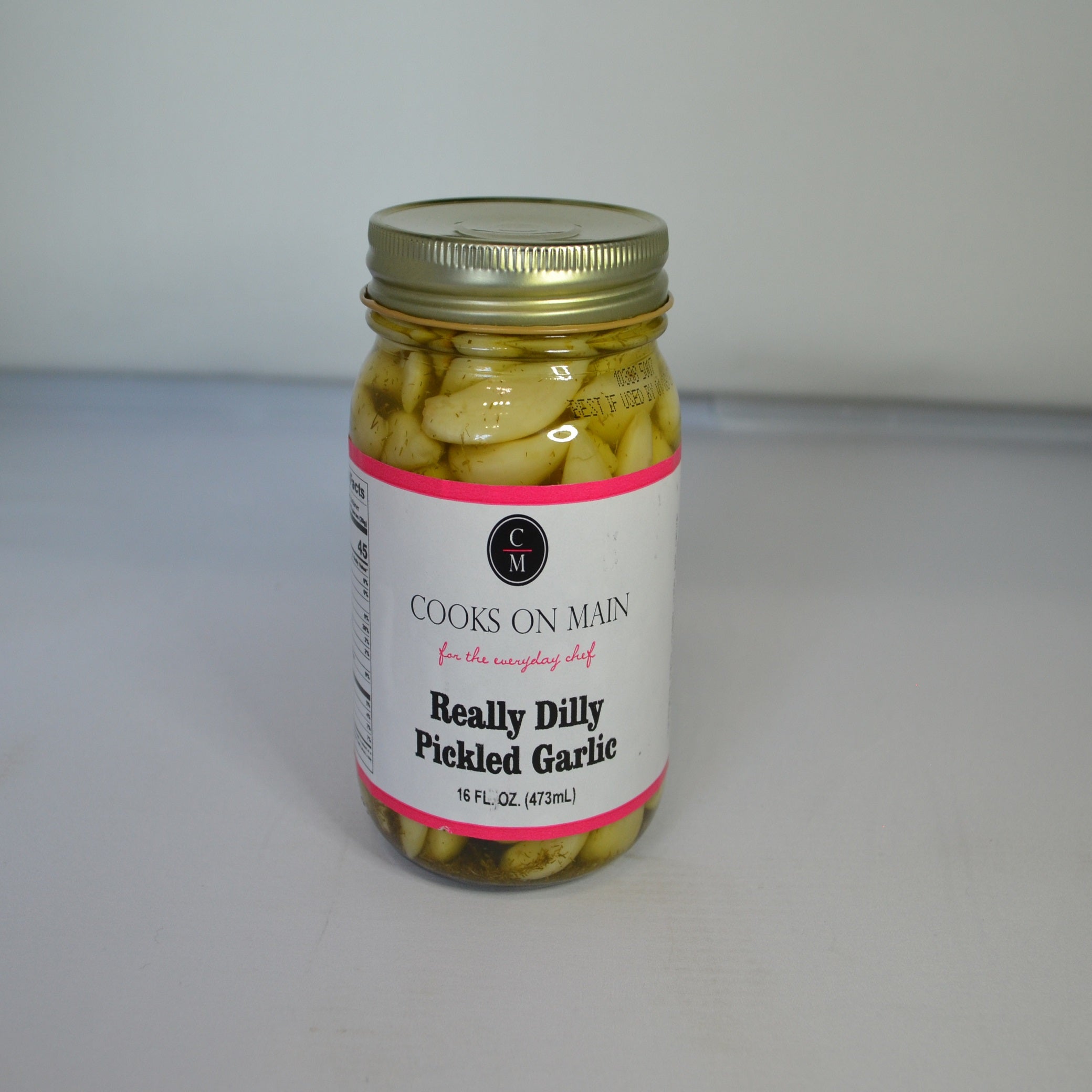 Really Dilly Pickled Garlic - Spicy Fermented Garlic Cloves in Brine | Perfect for Charcuterie Boards, Bloody Marys & Gourmet Cooking