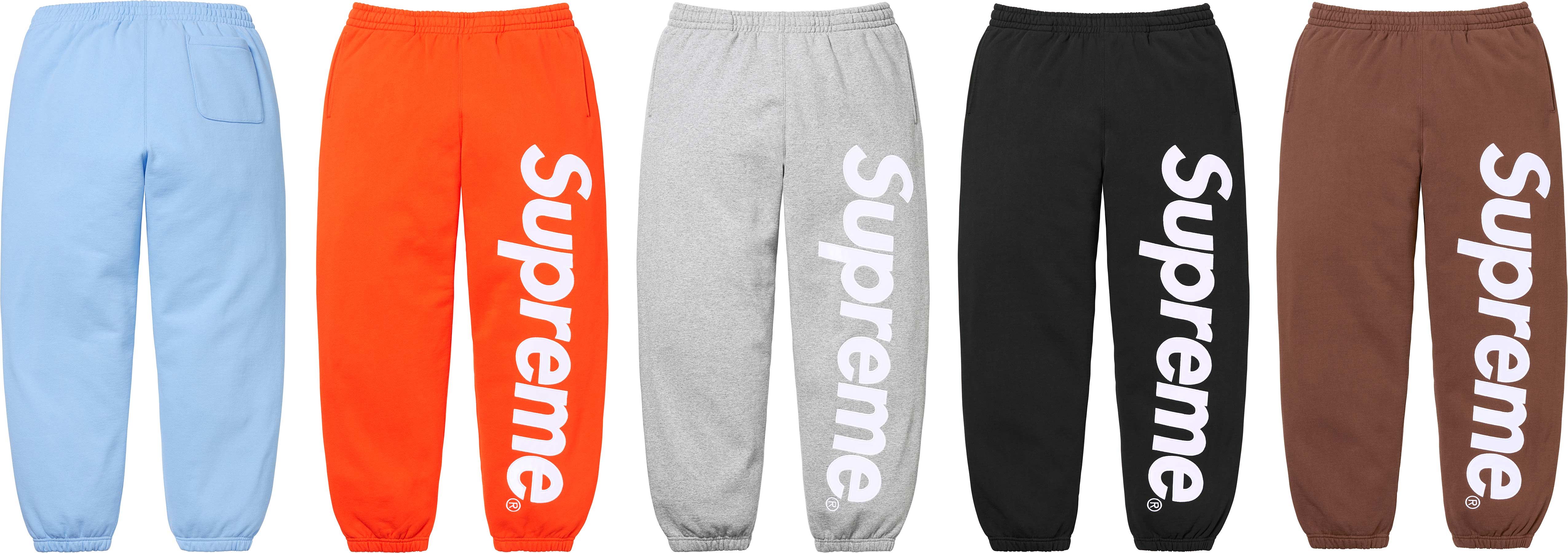 Supreme Satin Appliqué Sweatpants - Premium Embroidered Joggers for Men & Women | Loungewear, Streetwear Fashion, and Casual Outfits