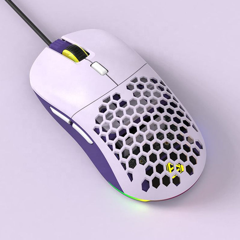 FirstBlood F15 Wired Gaming Mouse with 7200 DPI, 7 Programmable Buttons - Ergonomic RGB Gaming Mouse for PC, Laptop - Perfect for FPS, MOBA, and eSports Gaming