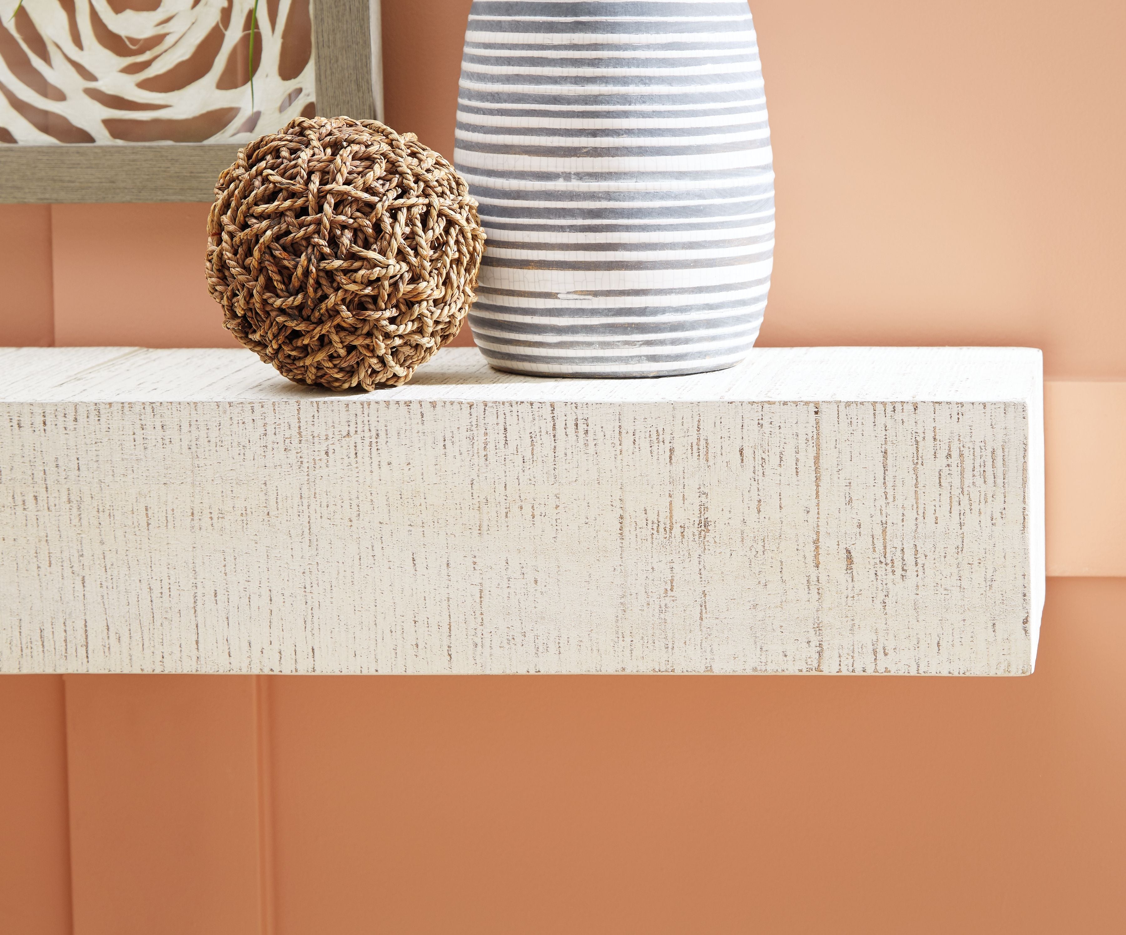 Cadmon Floating Wall Shelf - Modern Wooden Shelves for Home & Office Decor - Perfect for Living Room, Bedroom, Bathroom Storage & Display