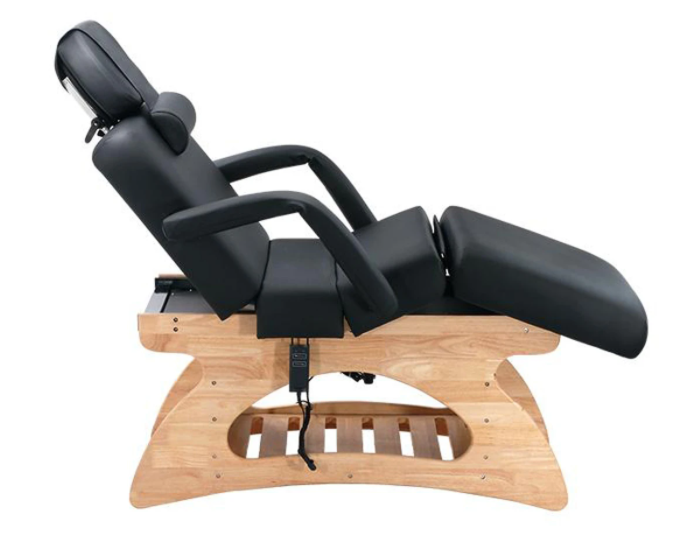 ComfortSoul Solara Elite Professional Facial & Massage Table with Adjustable Height - Black | Perfect for Spa, Salon & Home Use