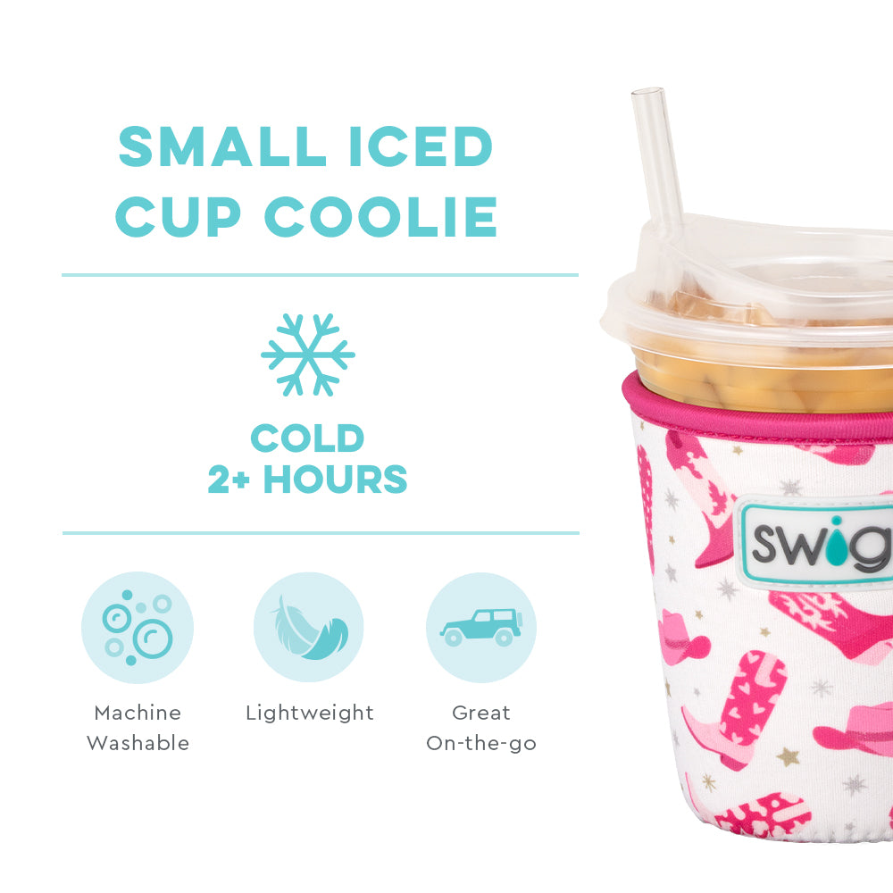 Let's Go Girls Small Iced Cup Coolie - Insulated Beverage Sleeve for Cold Drinks - Perfect for Summer Parties, Beach Trips and Outdoor Adventures