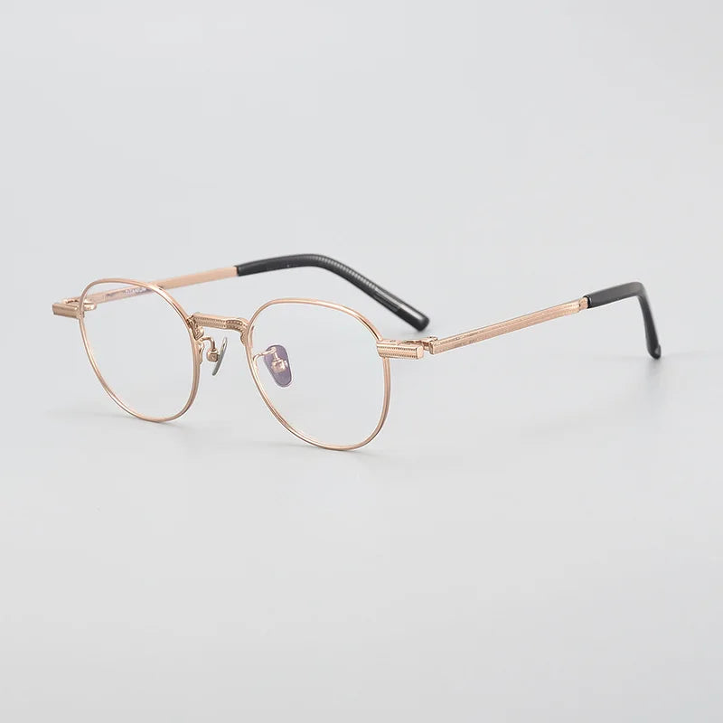 Stylish Black Acetate Full Rim Polygon Eyeglasses for Women - S955 | Perfect for Work, Reading & Fashion Accessories