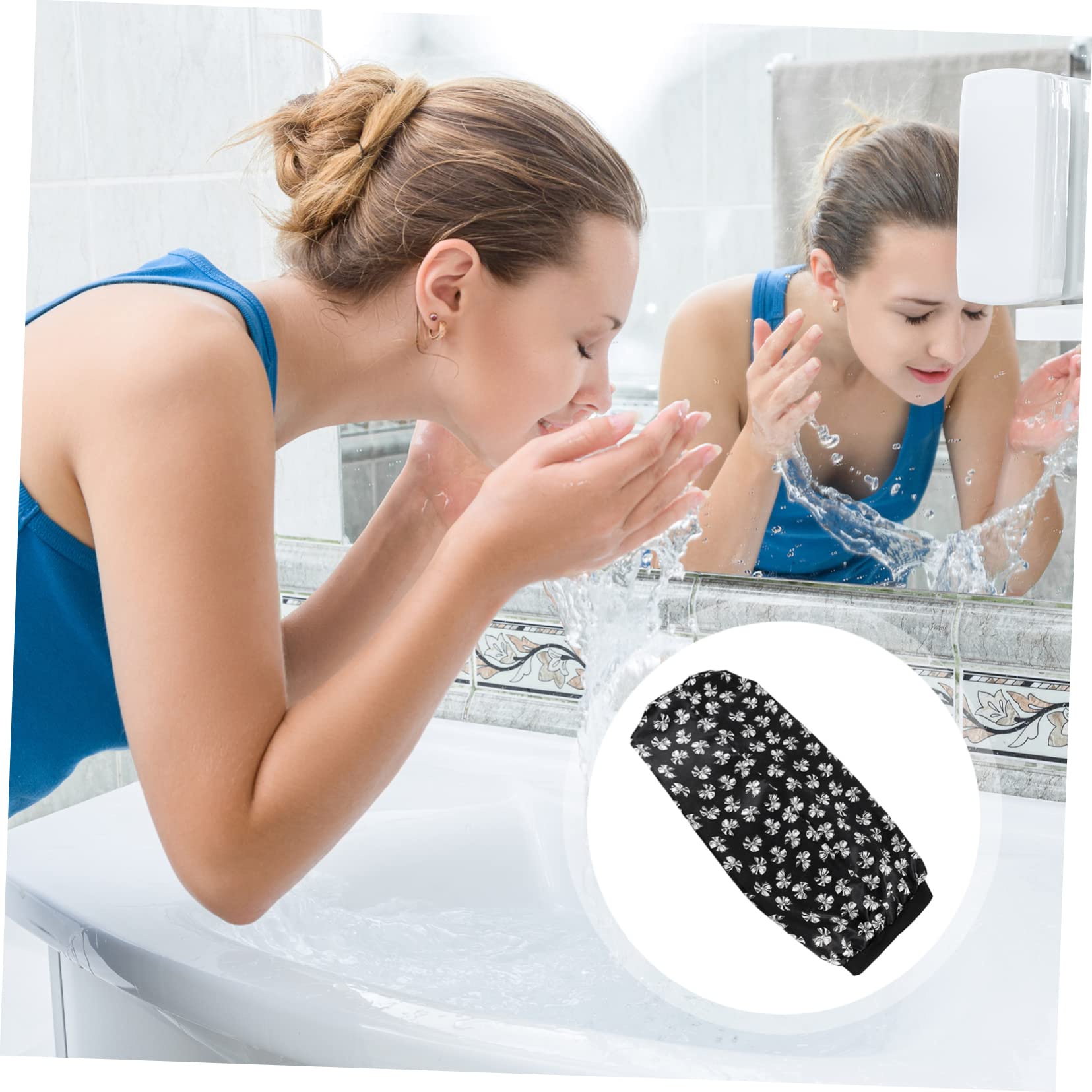FOMIYES Satin Sleep Hair Wrap for Women - Soft Elastic Night Cap for Long Hair Protection - Perfect for Sleeping, Travel & Home Use