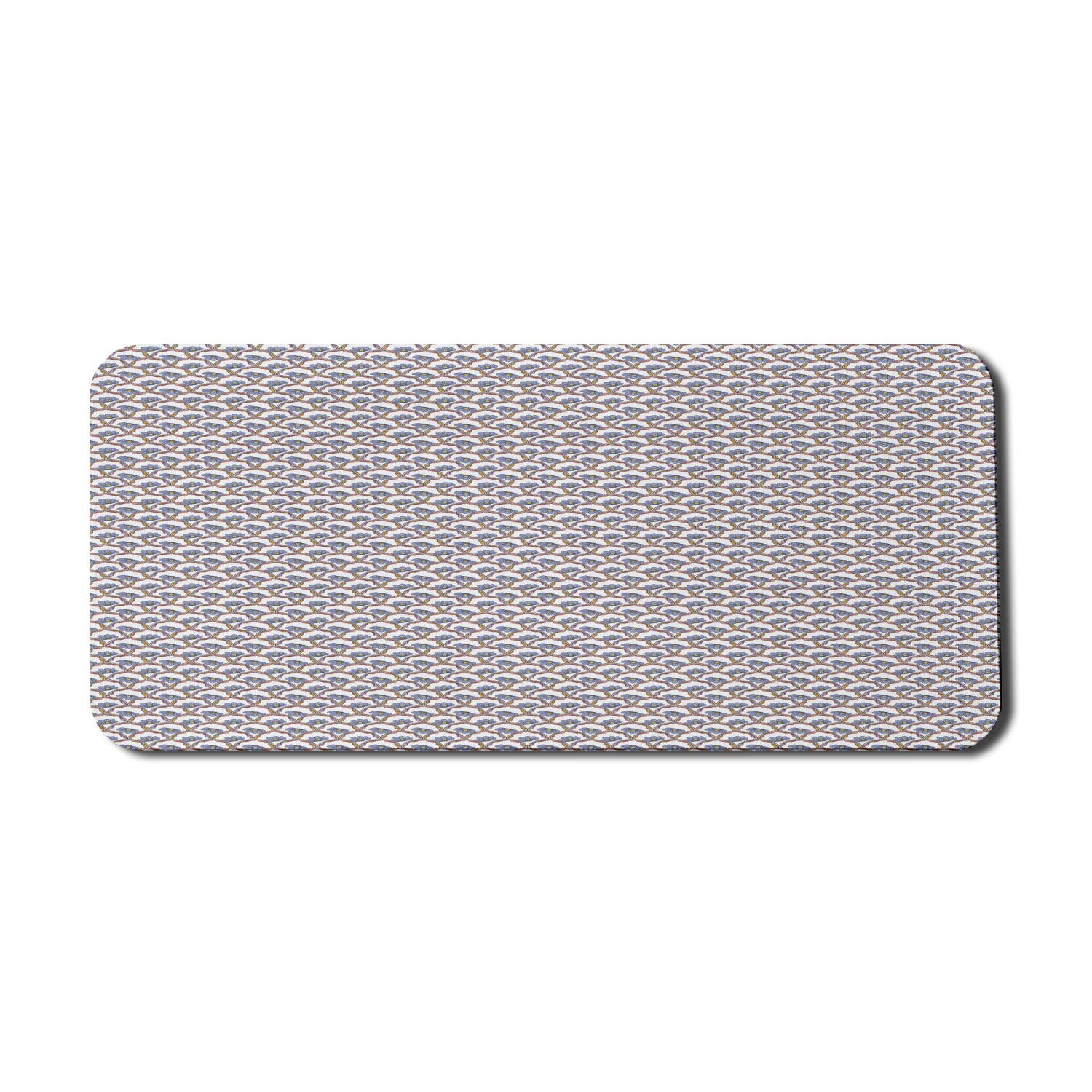 Ambesonne Vintage Floral Computer Mouse Pad - Extra Large 35