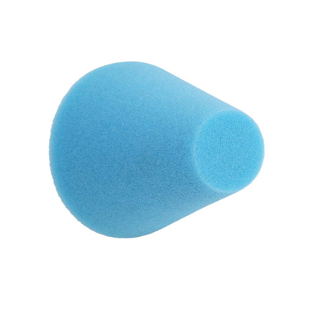 Sevenfly Wheel Sponge Buffing Polishing Cone - Professional Automotive Wheel Hub Cleaner & Metal Polish Ball for Car Detailing (Blue) - Perfect for DIY Car Care, Wheel Restoration & Metal Polishing Projects