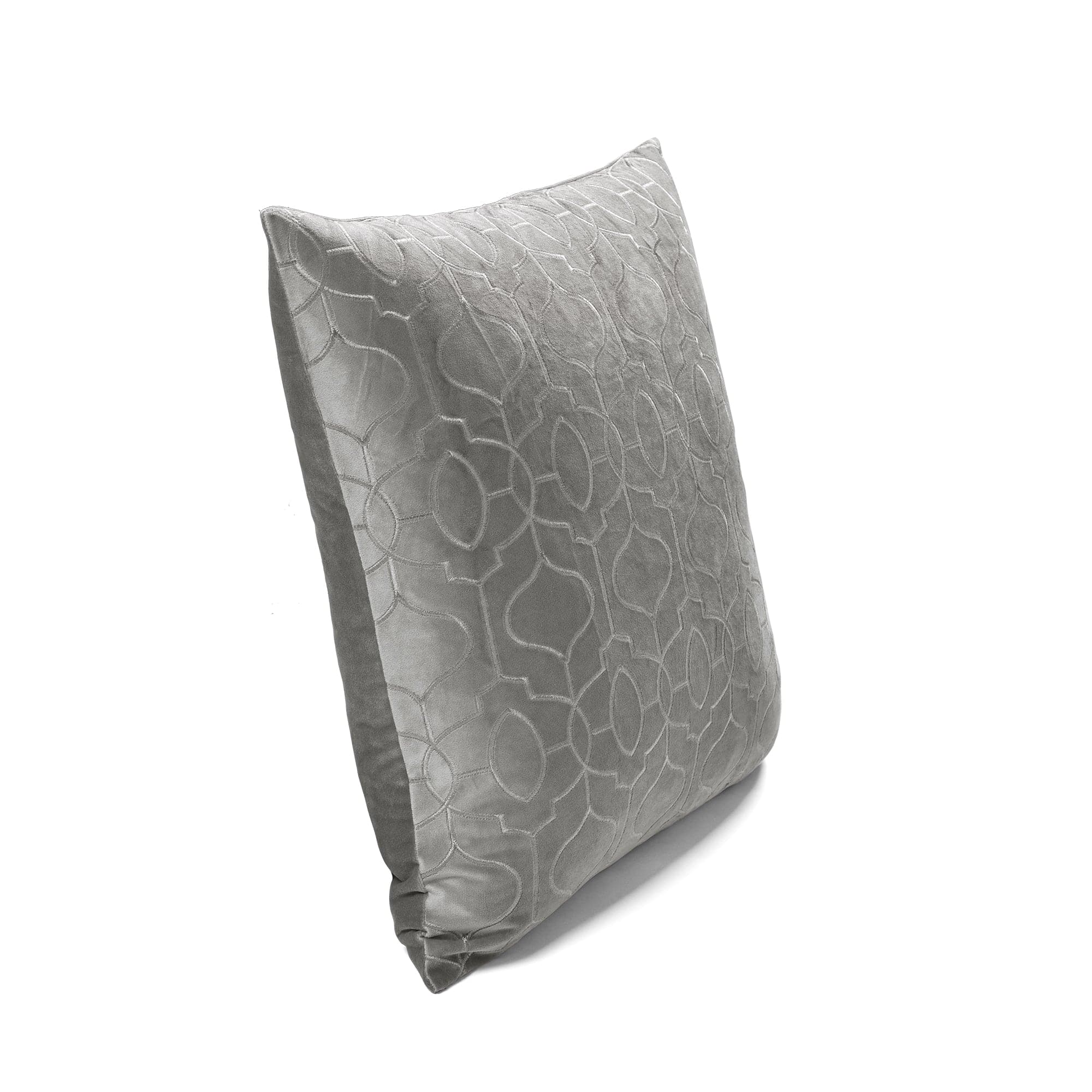 Velvet Geo Decorative Pillow Cover - Modern Geometric Throw Pillow Case for Sofa, Bed & Home Decor - Soft Luxury Cushion Cover for Living Room, Bedroom