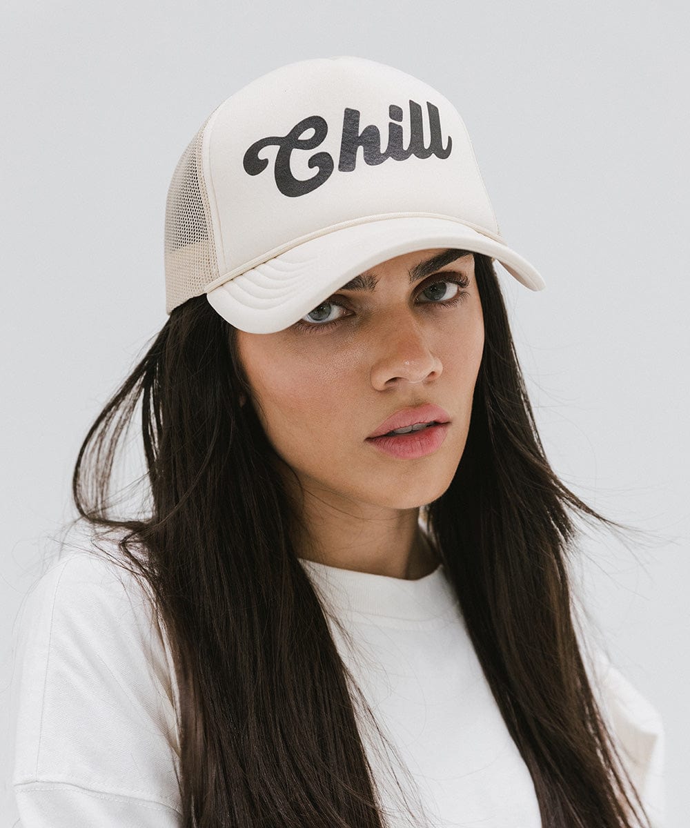 Cooling Foam Trucker Hat for Men & Women - Breathable Mesh Back, Adjustable Snapback Cap for Outdoor Sports, Hiking, and Summer Sun Protection