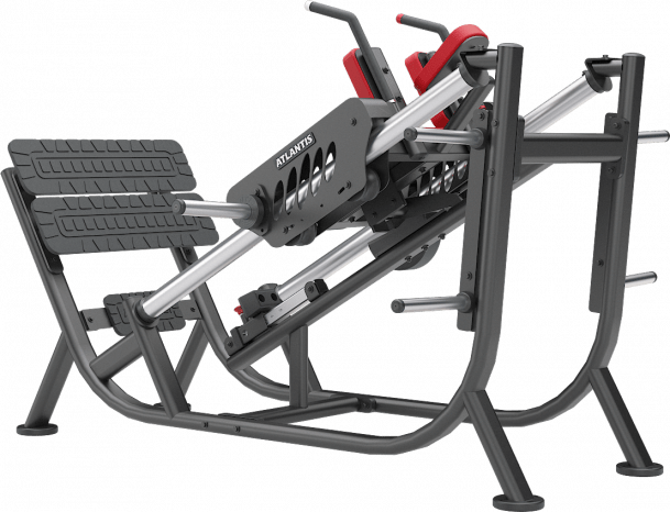 ATLANTIS Hack Squat Machine for Leg Workouts - Professional Gym Equipment for Strength Training & Muscle Building - Perfect for Home & Commercial Gyms
