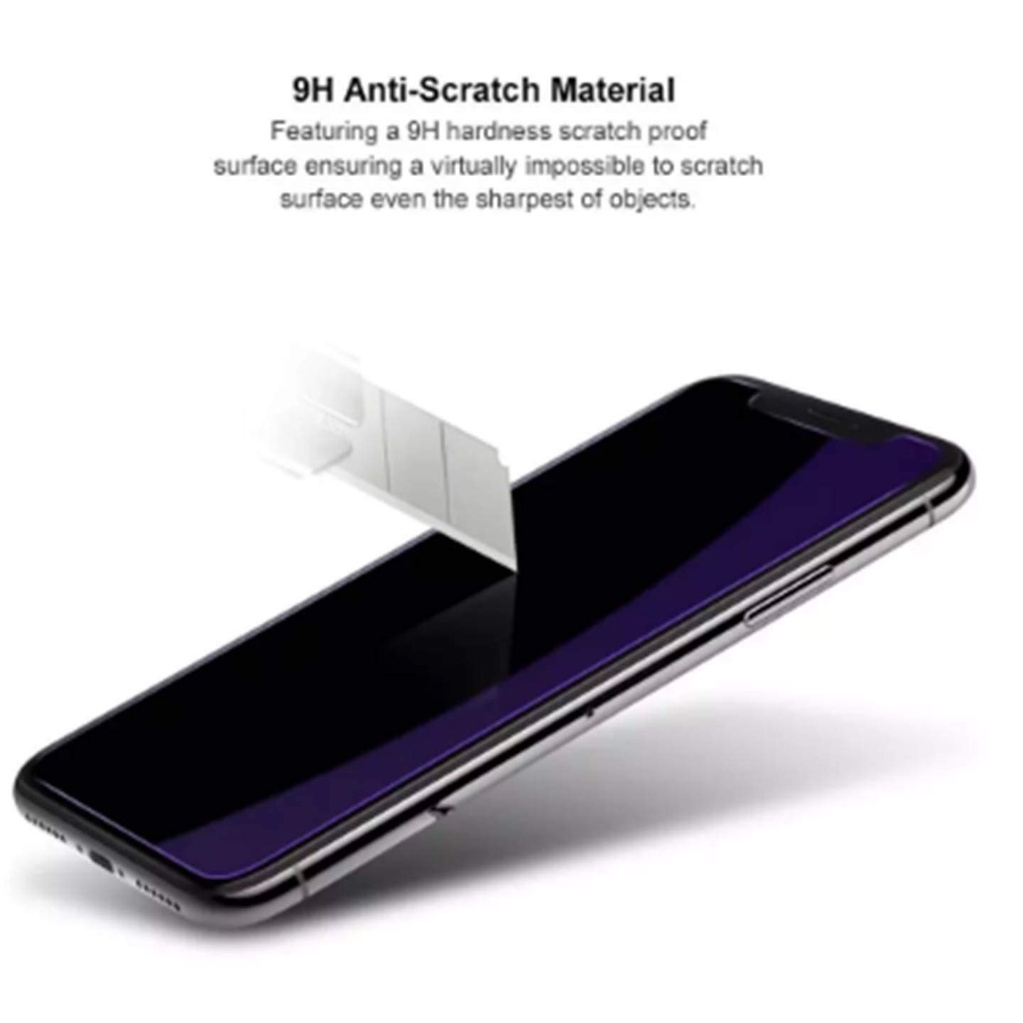 ZenHoo Anti Blue Light Tempered Glass for iPhone 12 Mini - Eye Protection for Daily Use
