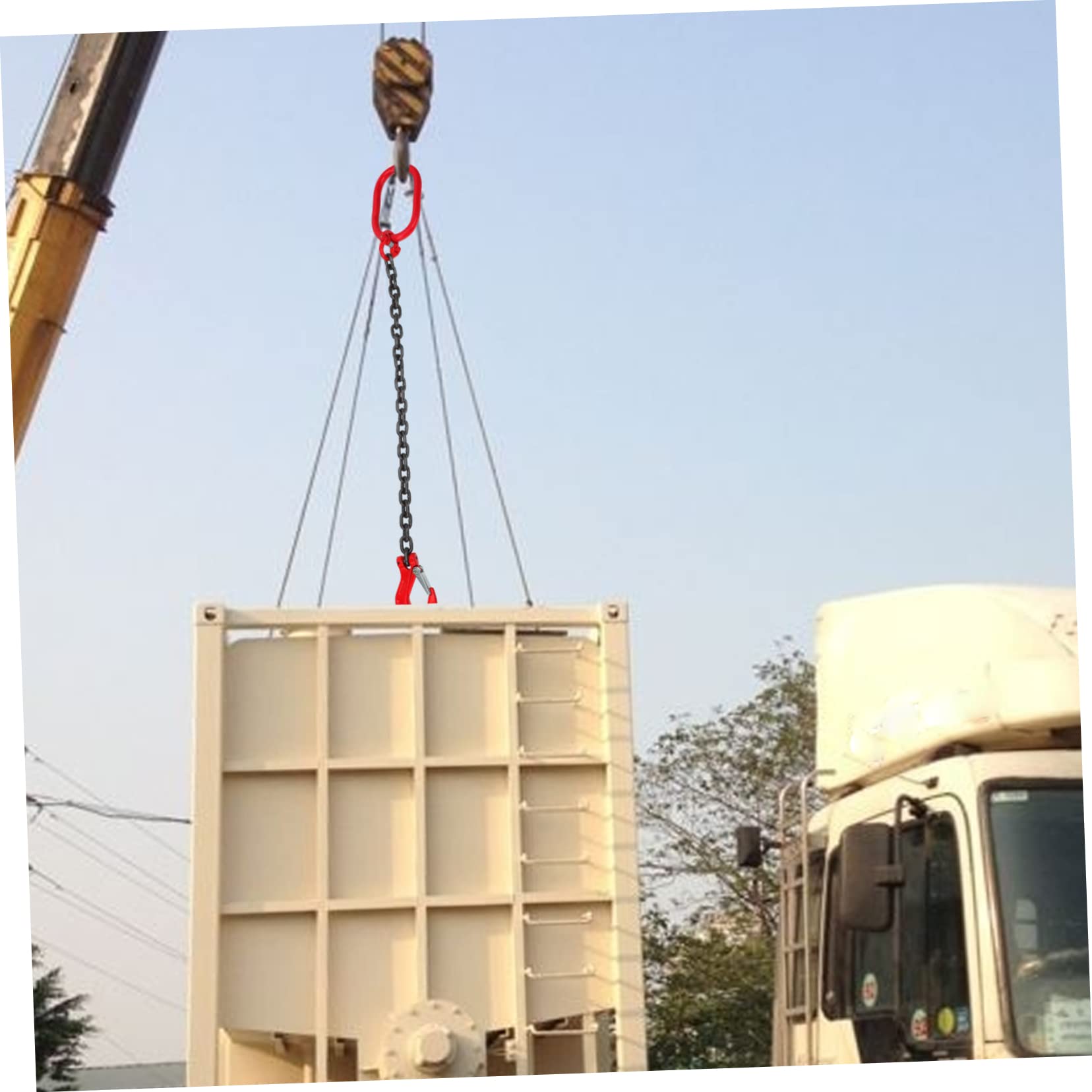 GANAZONO Heavy Duty Lifting Chain Sling - 1/4