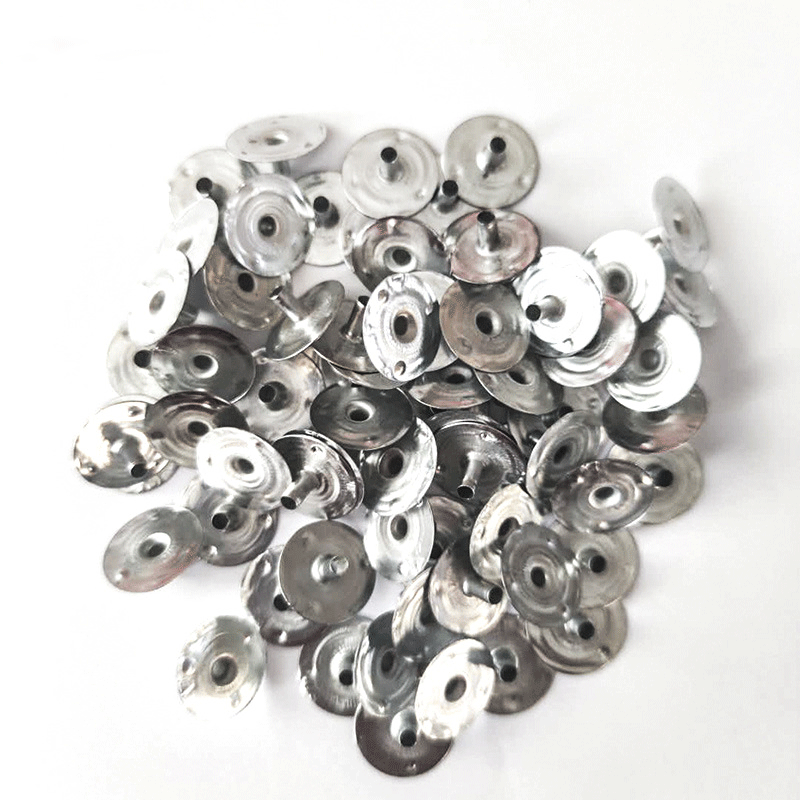 100pcs Metal Wick Sustainer Tabs for Candle Making - Premium Candle Wick Holders for DIY Soy, Beeswax & Paraffin Candles - Perfect for Home Candle Crafting, Gifts & Aromatherapy