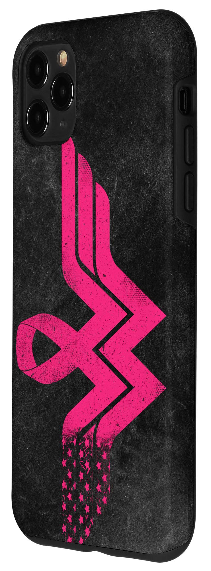 iPhone 11 Pro Max Breast Cancer Awareness Phone Case - Pink Ribbon Warrior Support Case - Durable Protective Cover for Daily Use & Charity Events