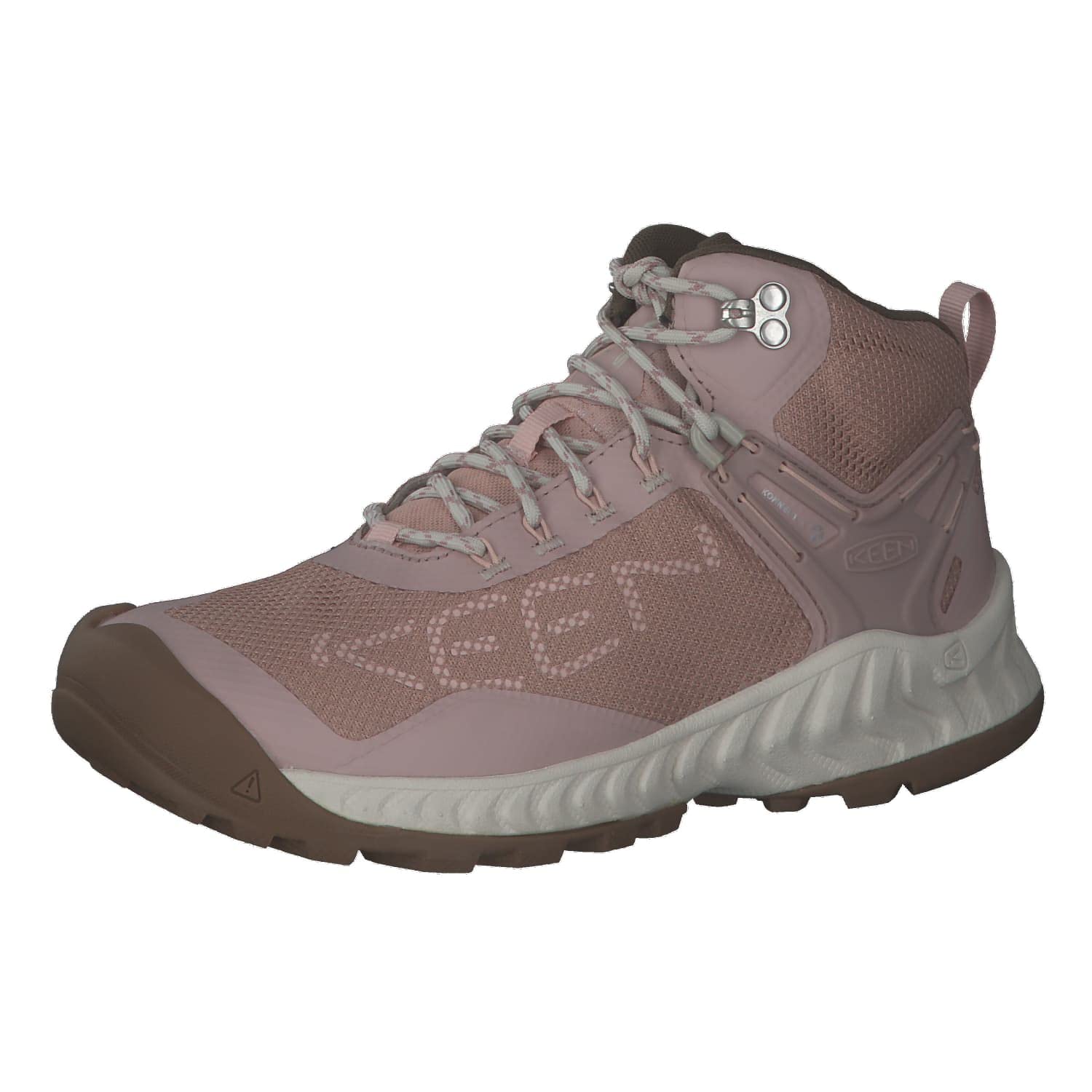 KEEN Women's Nxis Evo Mid Height Waterproof Hiking Boots - Lightweight Fast Packing Shoes for Outdoor Adventures, Trail Running & Travel