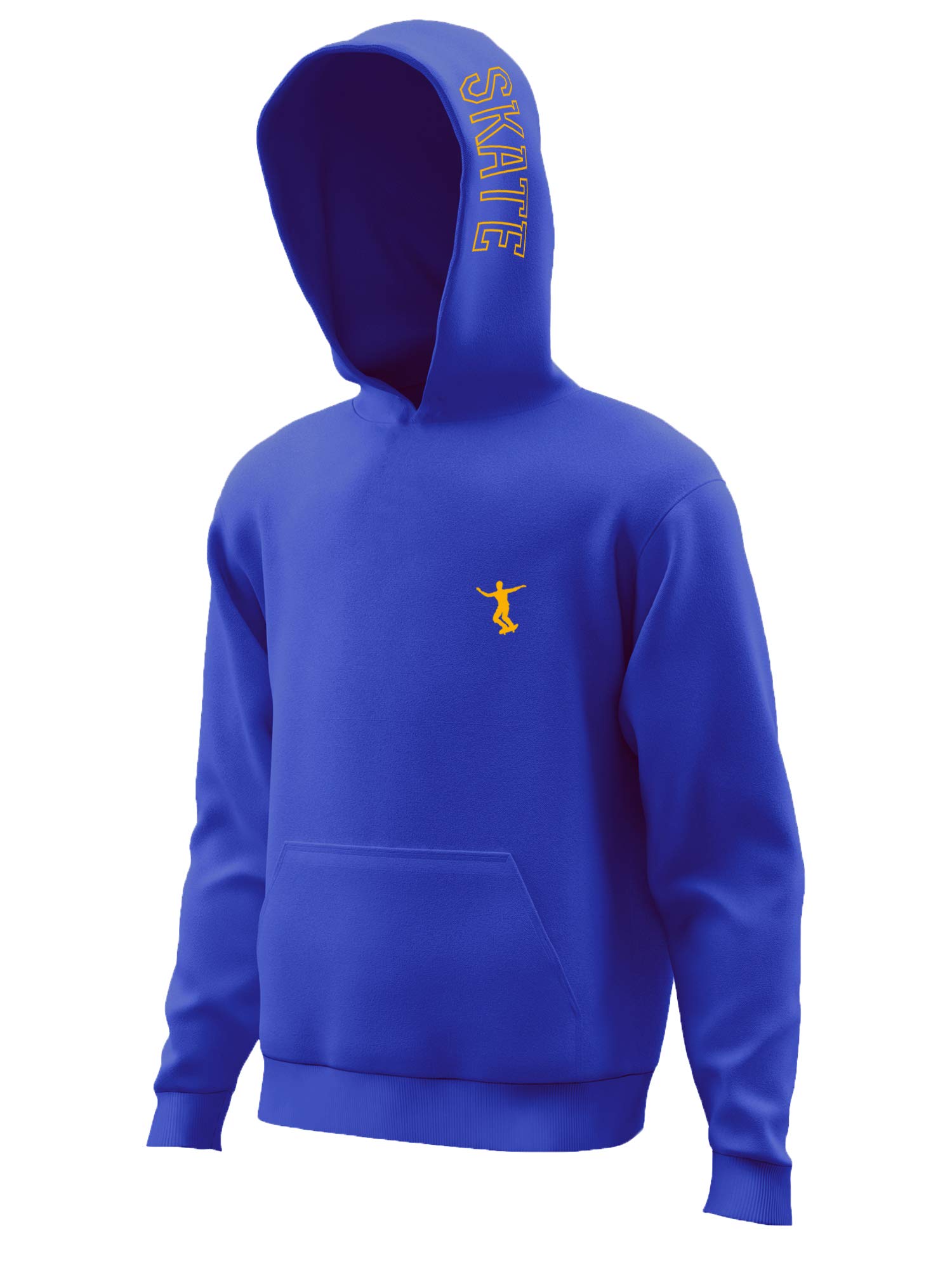 Daxton Youth Unisex Skateboarder Graphic Hoodie - Mid-weight Fleece Pullover Sweatshirt for Boys & Girls - Perfect for Skateboarding, Streetwear & Casual Outfits