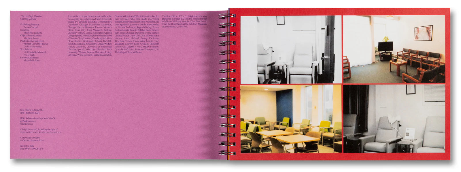 The Last Safe Abortion by Carmen Winant - Feminist Art Book on Reproductive Rights - Perfect for Women's Studies & Social Justice Discussions