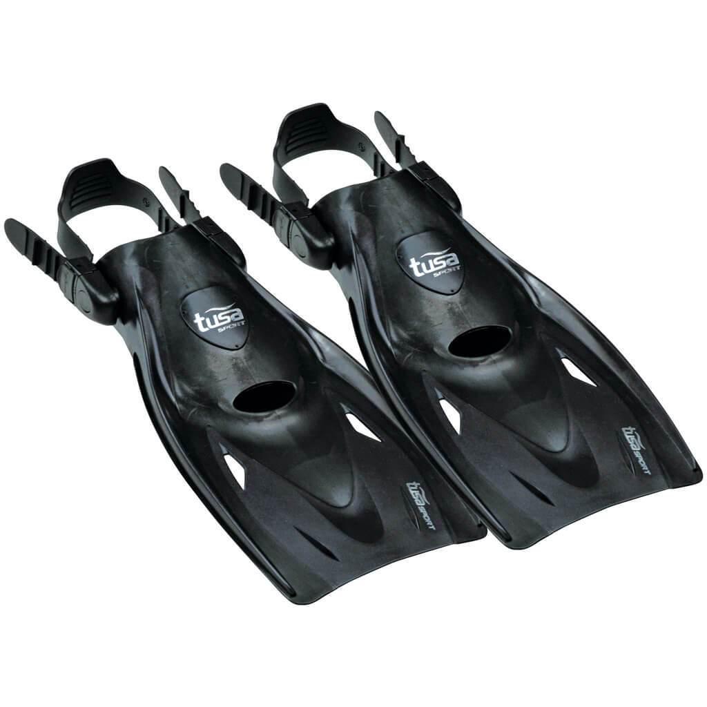 Tusa Sport Long Snorkeling Fins - Professional Swimming Fins for Adults - Comfortable & Durable Snorkel Fins for Ocean, Beach & Pool Swimming - Perfect for Scuba Diving, Freediving & Water Sports