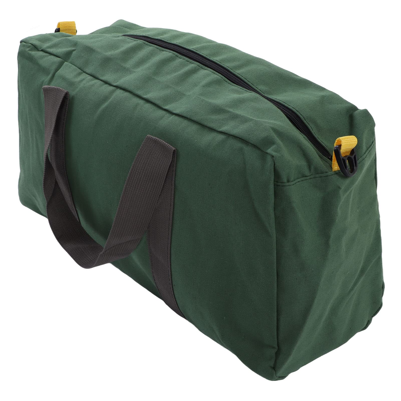 ViaGasaFamido 20 Inch Waterproof Canvas Tool Bag - Large Capacity Wide Mouth Electrician Tool Tote for Carpentry, Hardware & DIY Projects | Perfect for Job Sites, Home Repairs & Professional Organizers