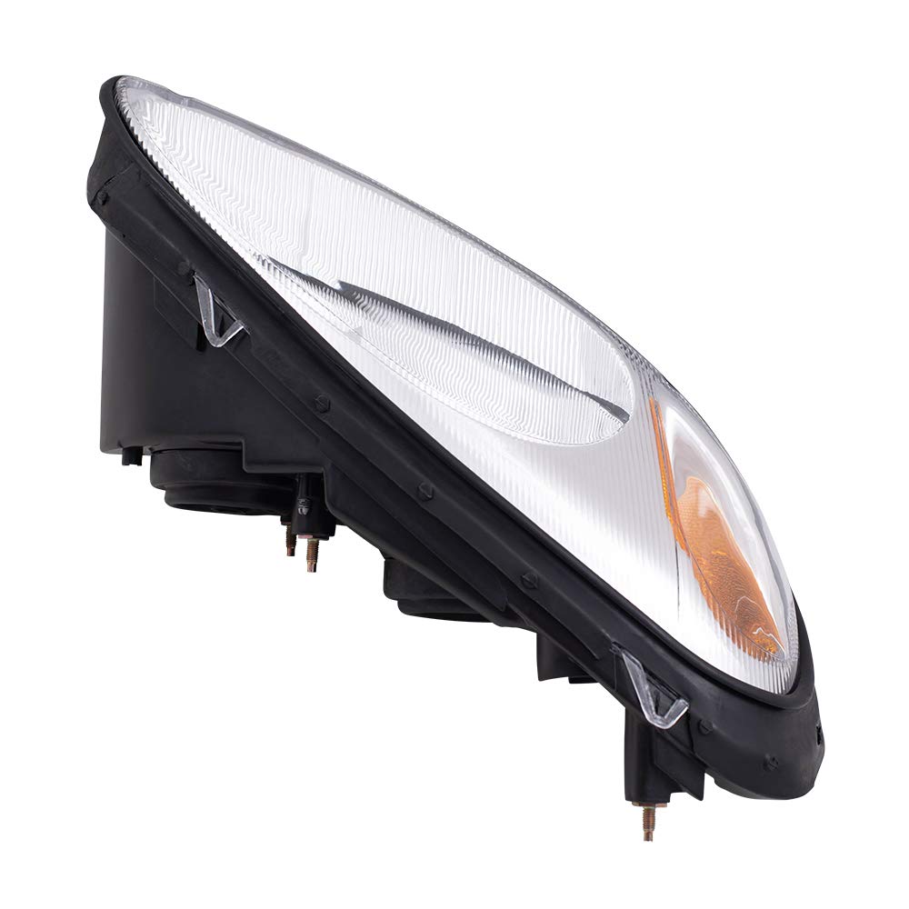 Brock Replacement Headlights for 2001-2005 Chrysler PT Cruiser - Driver & Passenger Side Compatible with Part Numbers 5288765AI & 5288764AI - Perfect for Night Driving & Vehicle Restoration Projects