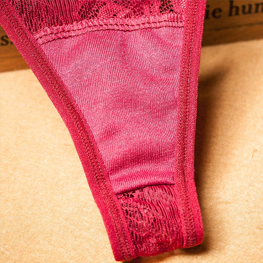 Sexy G-String T-Back Women's Thong Panties - Lace Tie Side Underwear for Women (4-Pack) | Perfect for Date Night, Lingerie Gift & Sensual Occasions
