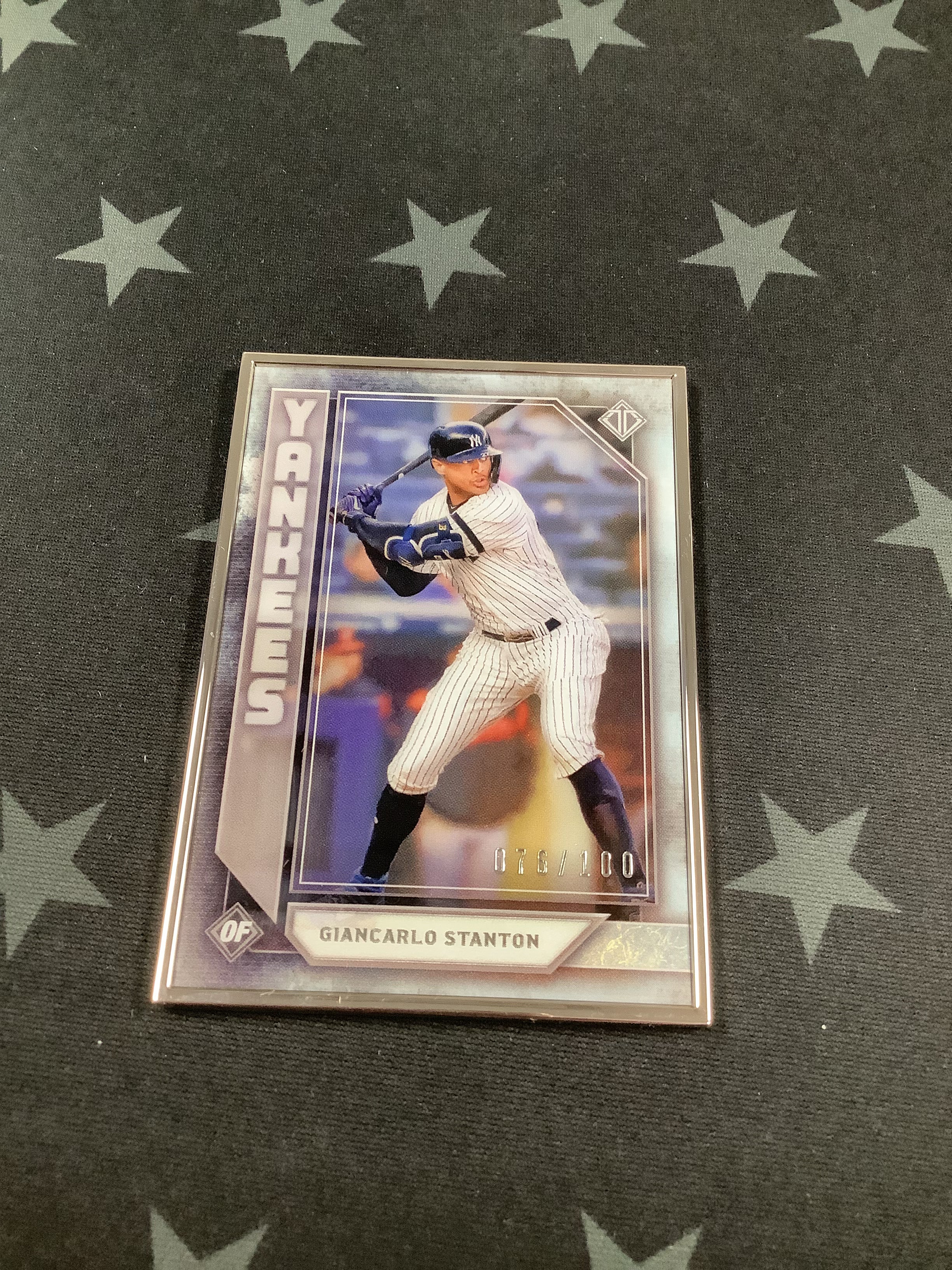 2019 Giancarlo Stanton Transcendent Collection Baseball Card #6/100 - Rare Limited Edition for Collectors & MLB Fans - Perfect for Display, Trading, and Investment
