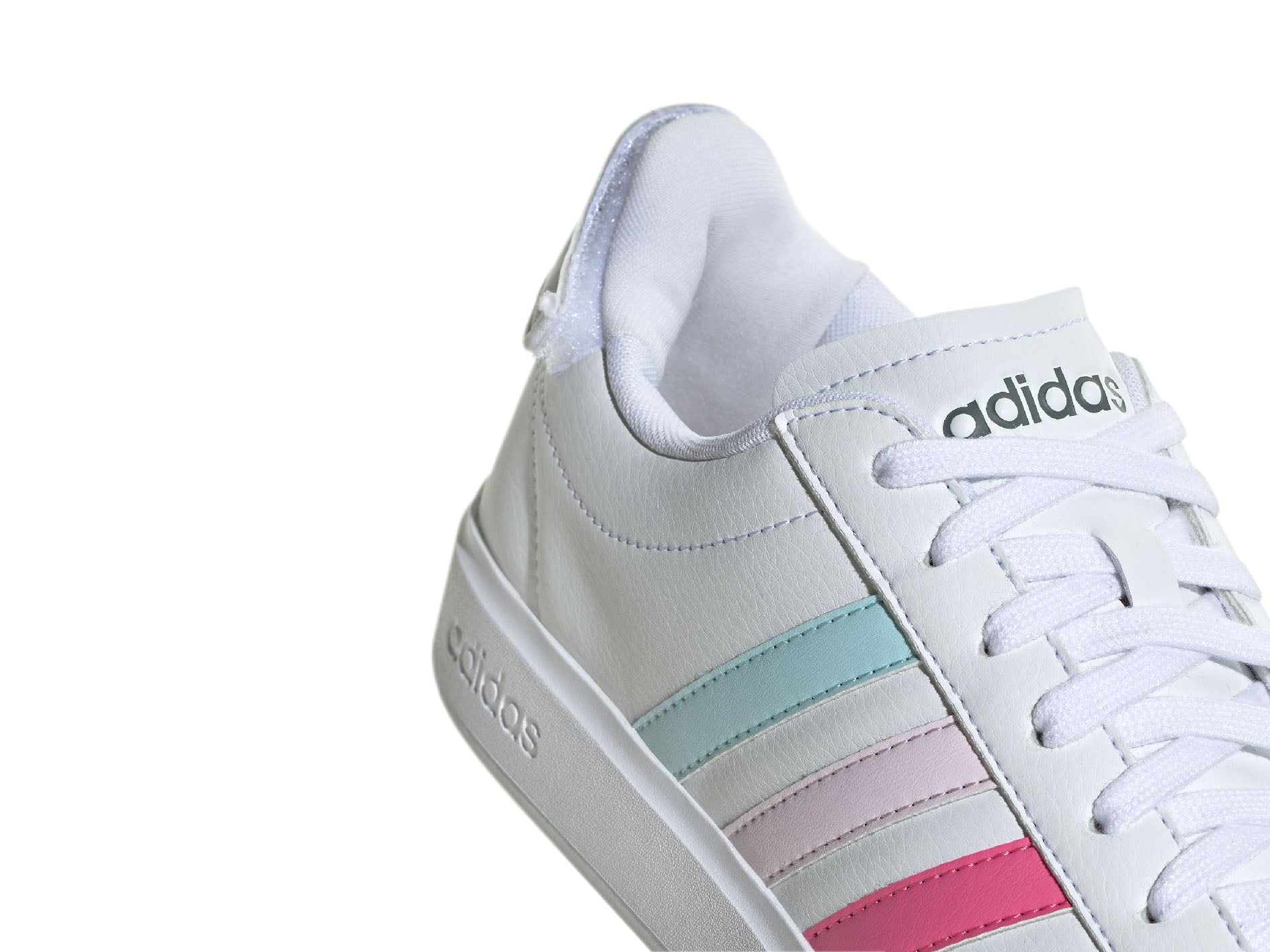 Adidas Women's Grand Court 2.0 Sneakers - GW7163 White Tennis Shoes for Women | Comfortable Casual Walking & Gym Workout Shoes